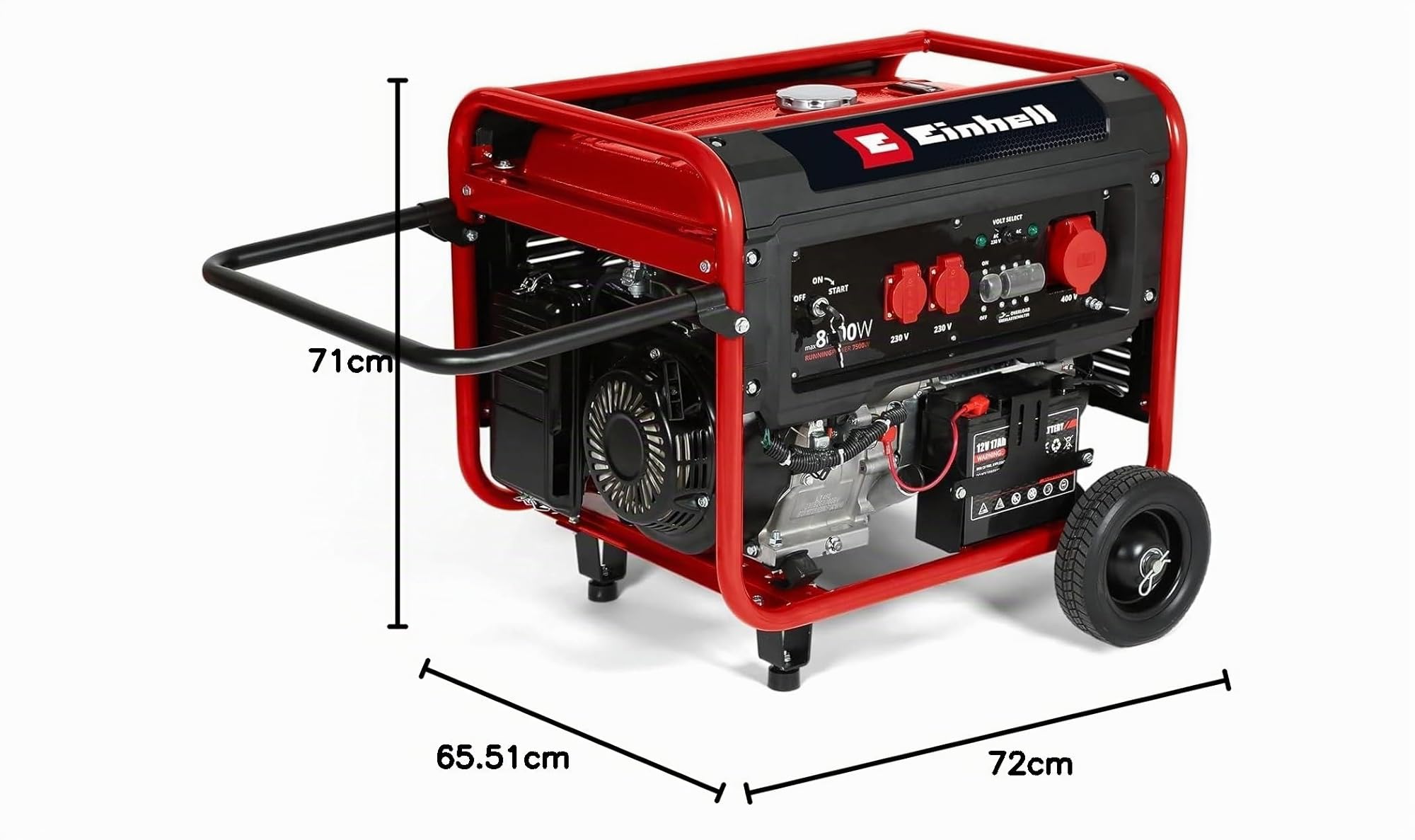 einhell-tc-pg-8000-generador-de-corriente-gasolina-8000-w-m-x-7500-w-continuos-m image 7