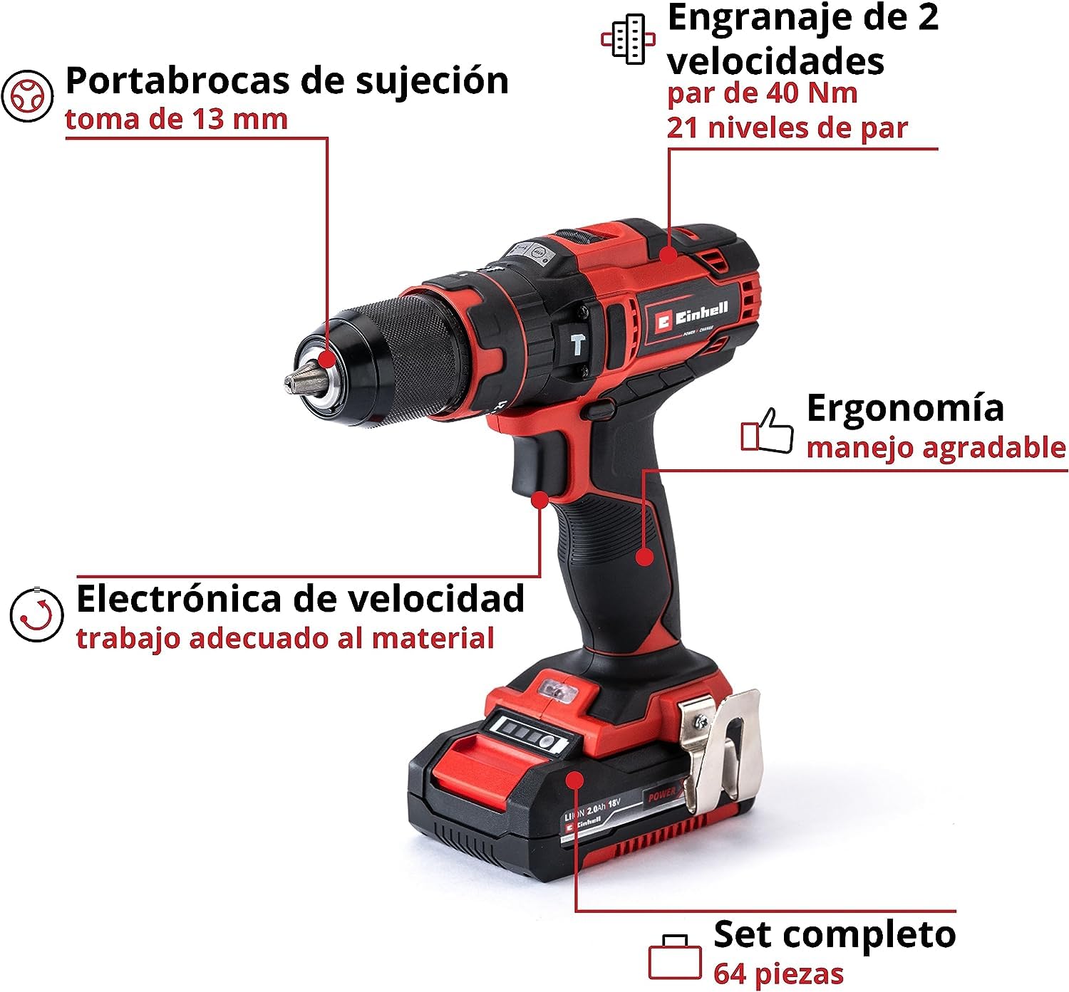 einhell-te-cd-18-40-li-i-64-power-x-change-taladro-atornillador-percutor-a-bater image 3