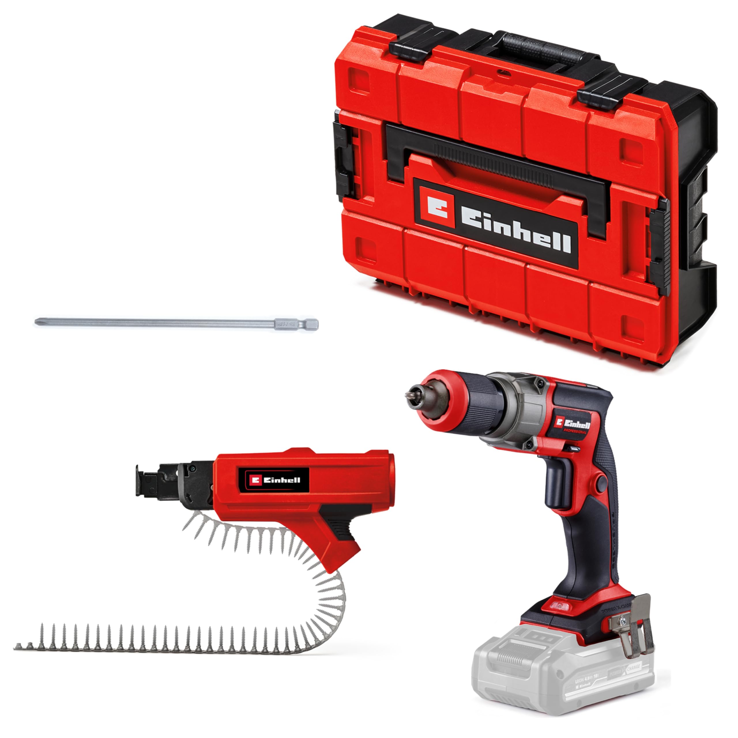 einhell-tp-dy-18-li-bl-magazine-atornillador-de-placas-de-yeso-power-x-change-18 image 1