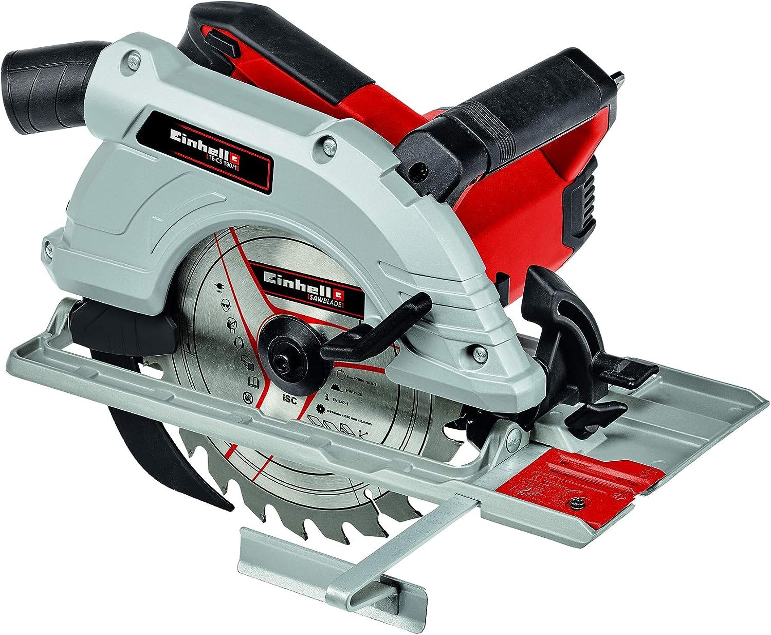 einhell-sierra-circular-manual-te-cs-190-1-1500-w-con-hoja-de-190-mm-de-metal-du image 1