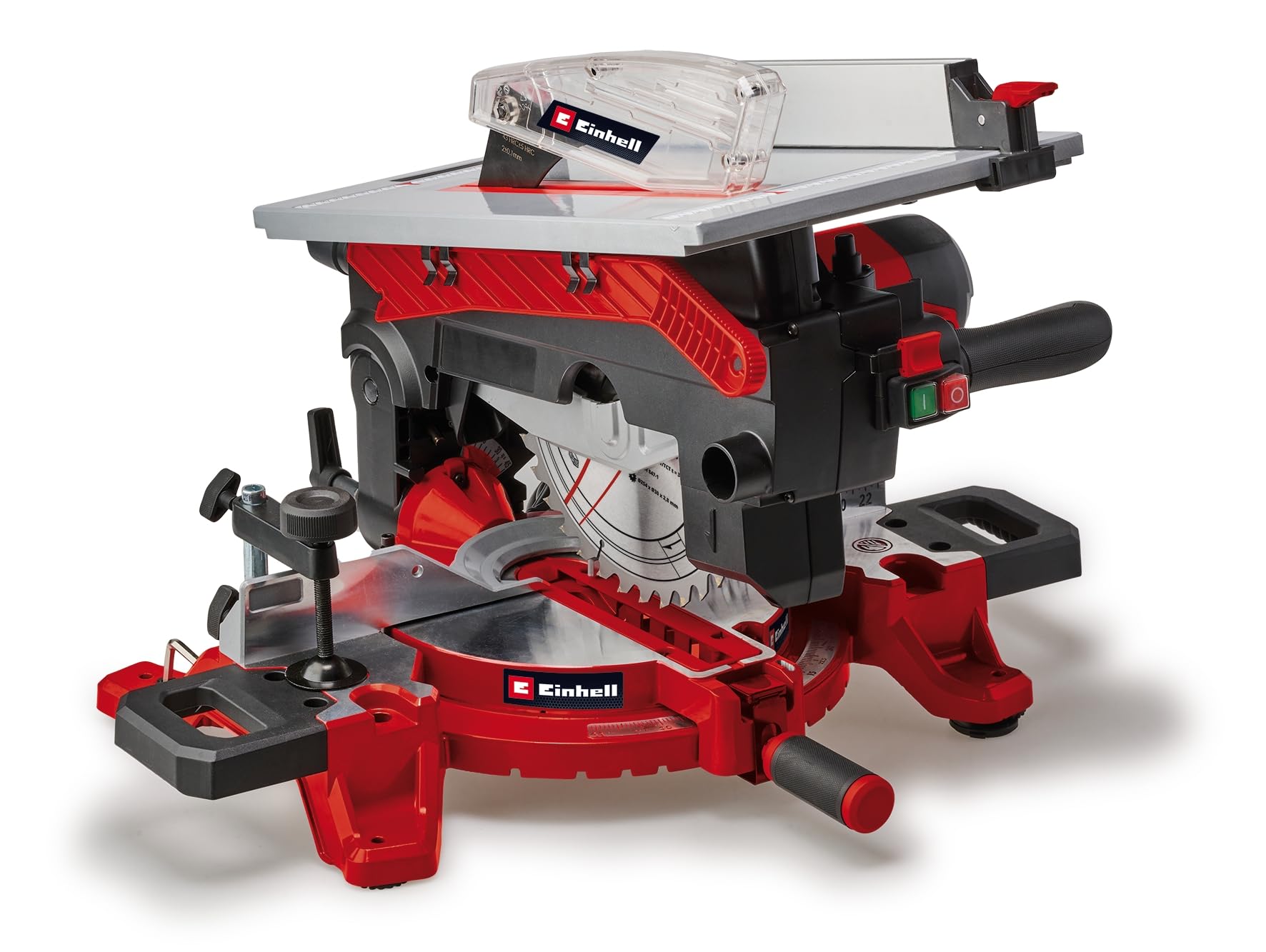 einhell-te-ms-254-t-sierra-ingletadora-y-tronzadora-y-de-mesa-2-en-1-2000-w-hoja image 1