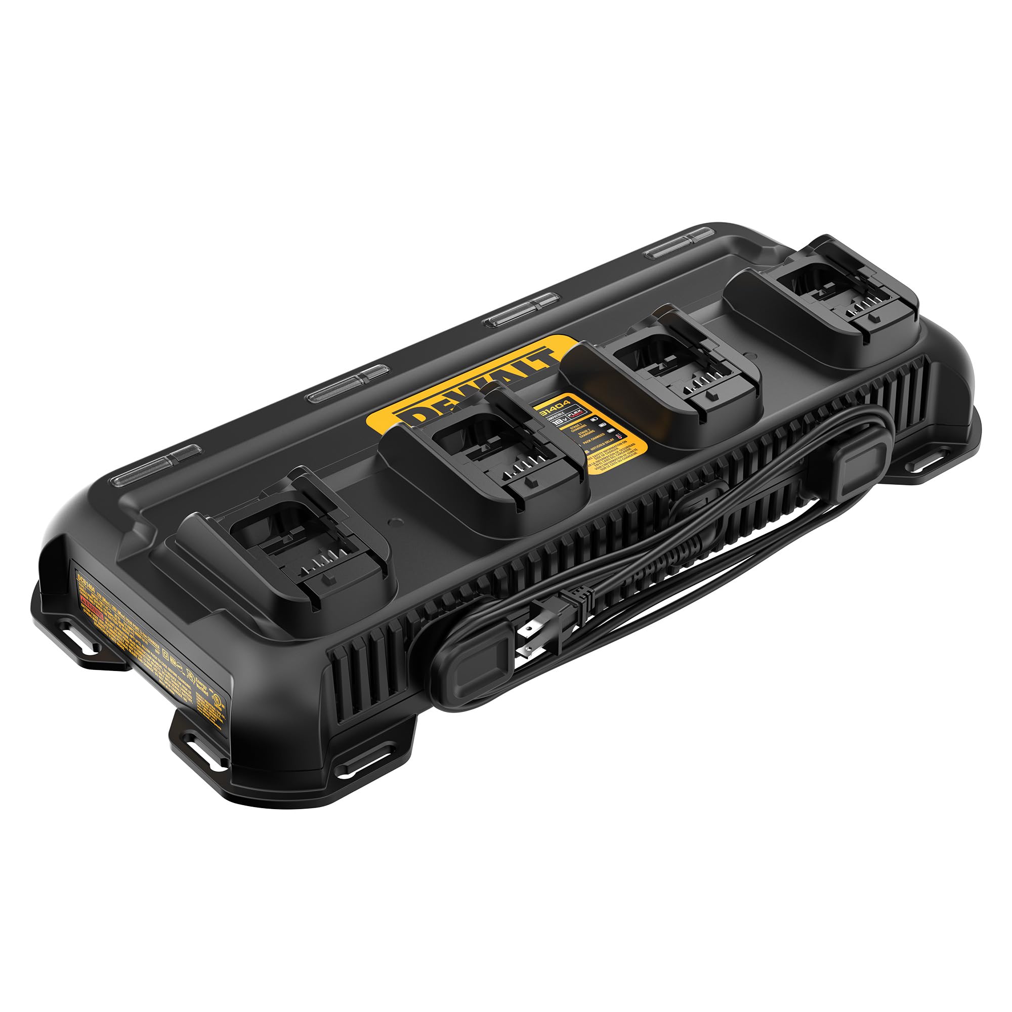 dewalt-cargador-quadport-xr-dcb1404-qw-de-4-a-para-4-bater-as-18-v-xr-y-54-v-fle image 1