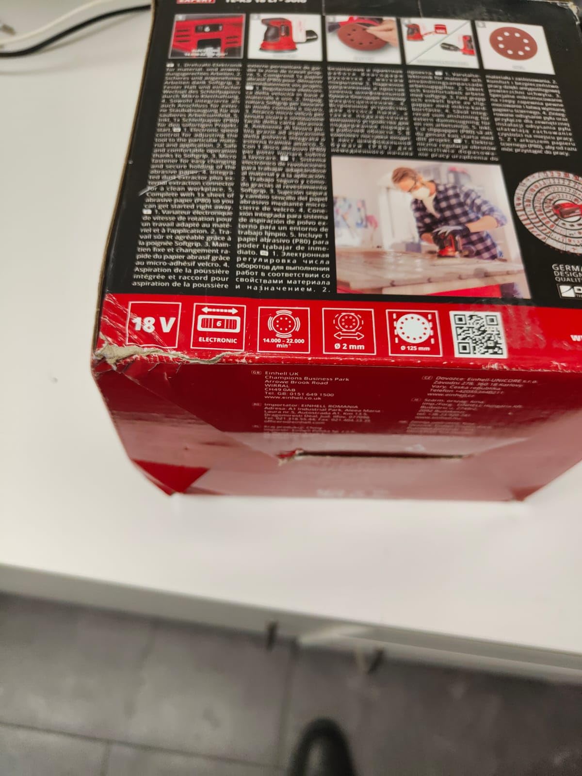 Muy manejable para trabajos de restauración