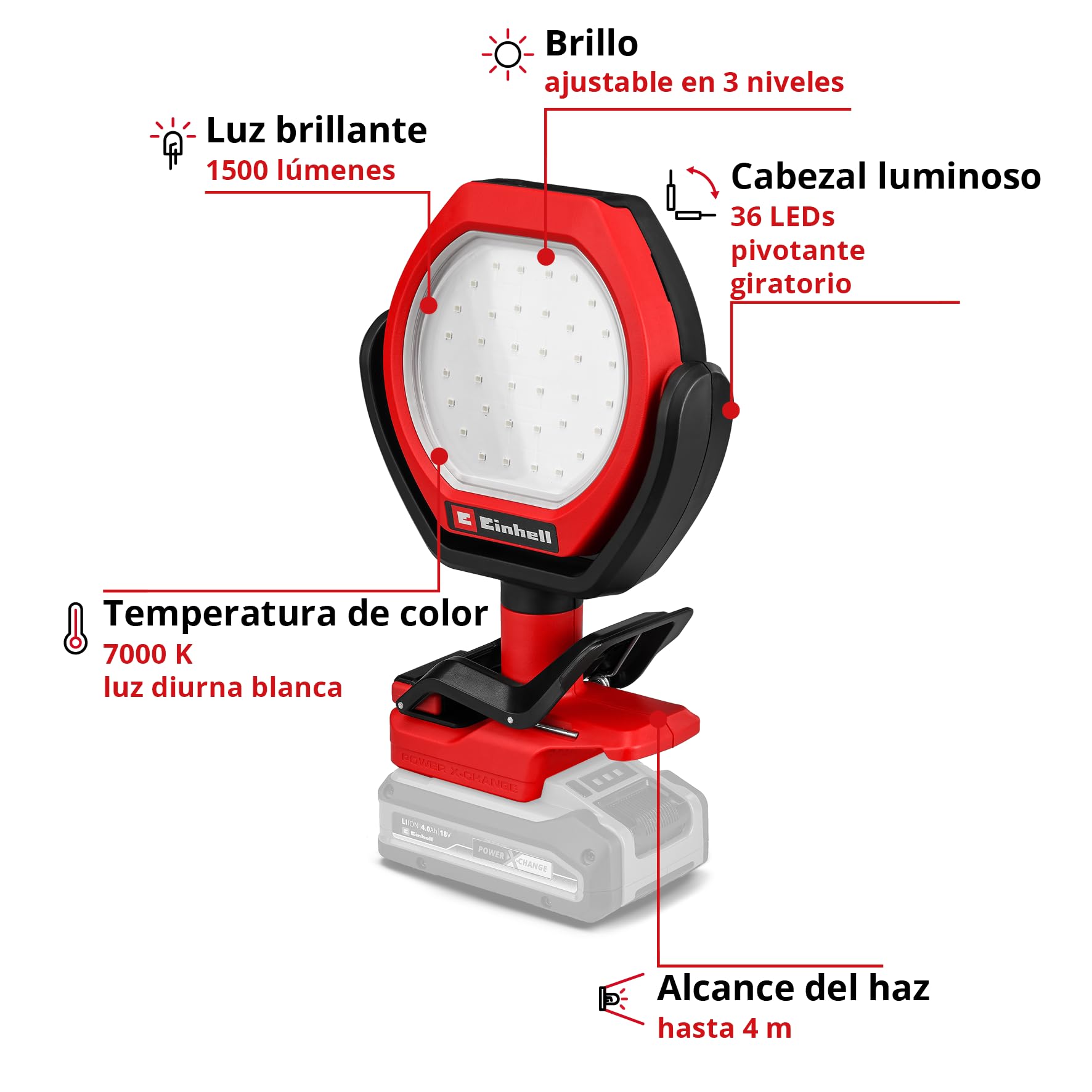 einhell-gc-ol-18-1500-li-solo-l-mpara-de-exterior-con-bater-a-power-x-change-18v image 3
