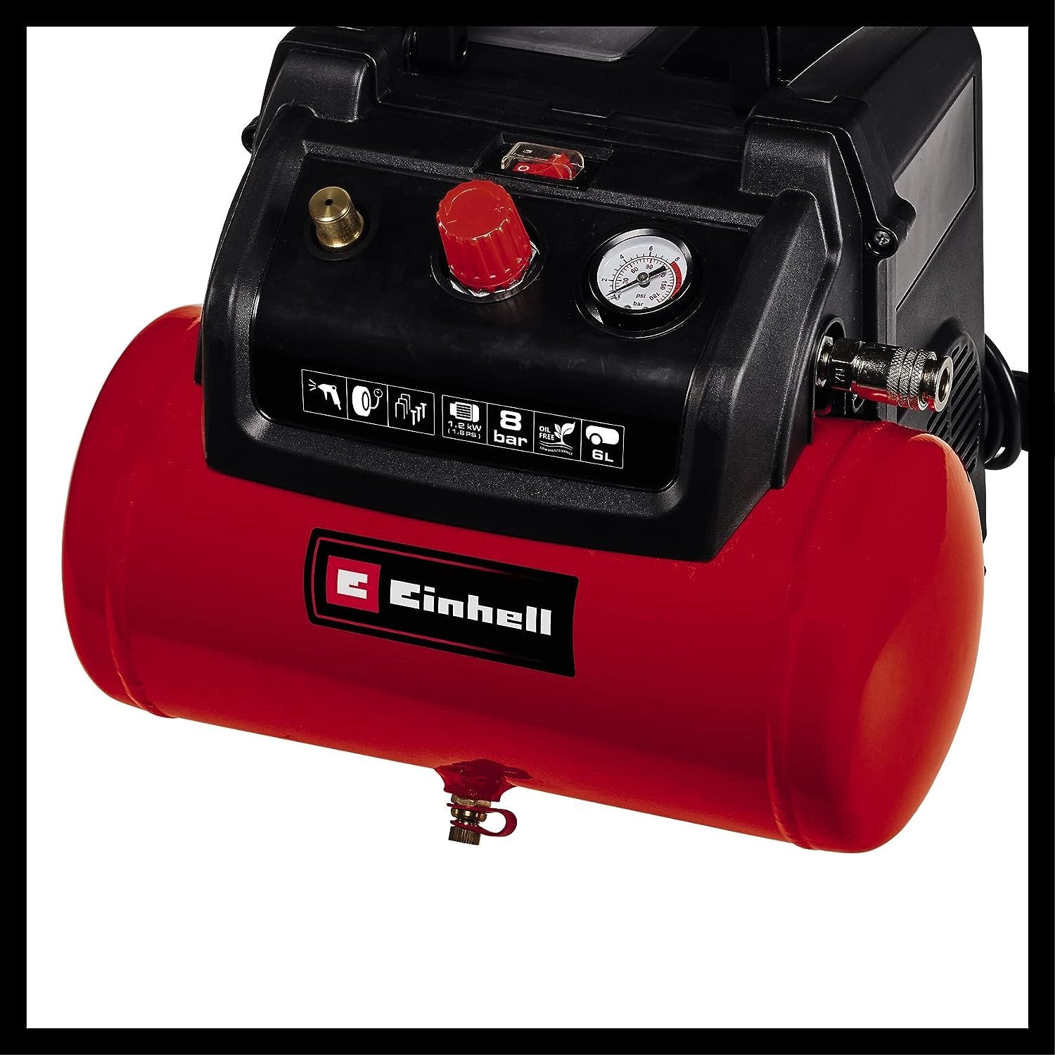 einhell-tc-ac-190-6-8-compresor-de-aire-1-2-kw-m-x-8-bar-190-l-min-dep-sito-6-l- image 6