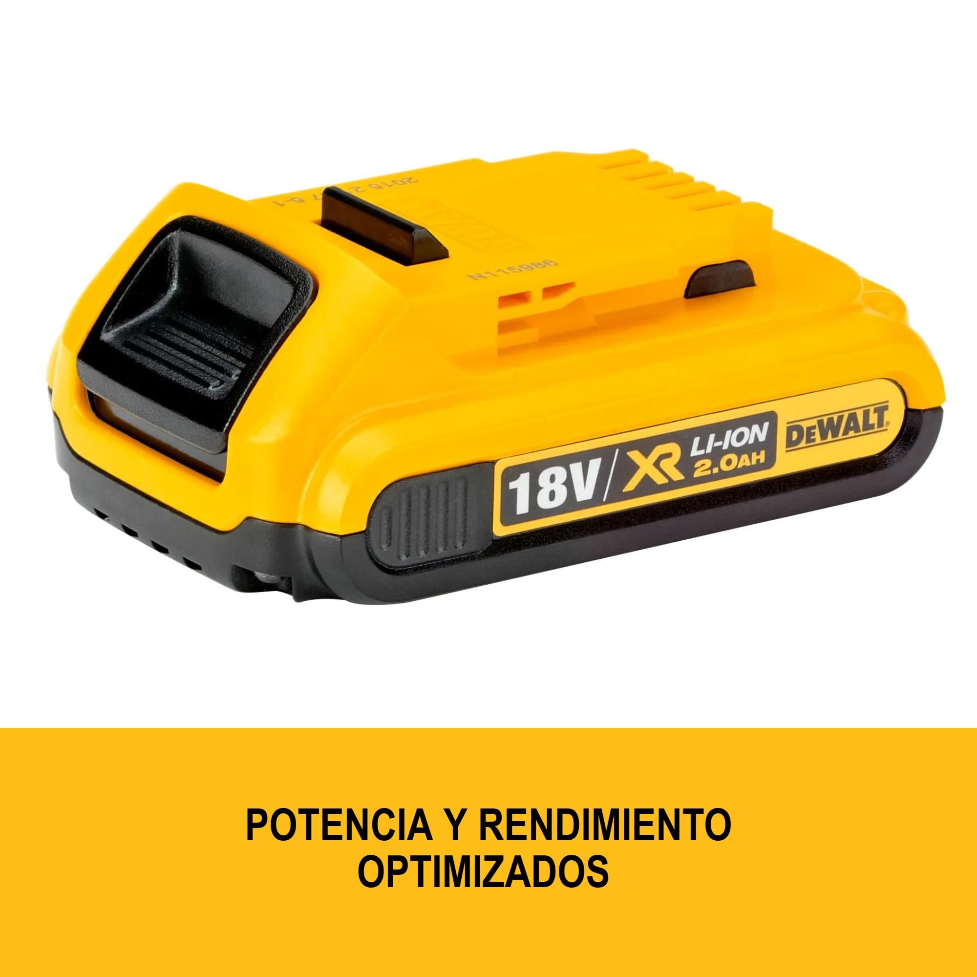 dewalt-dcb183-xj-bater-a-xr-li-ion-18v-2-0ah-con-indicador-de-carga-de-3-led image 3