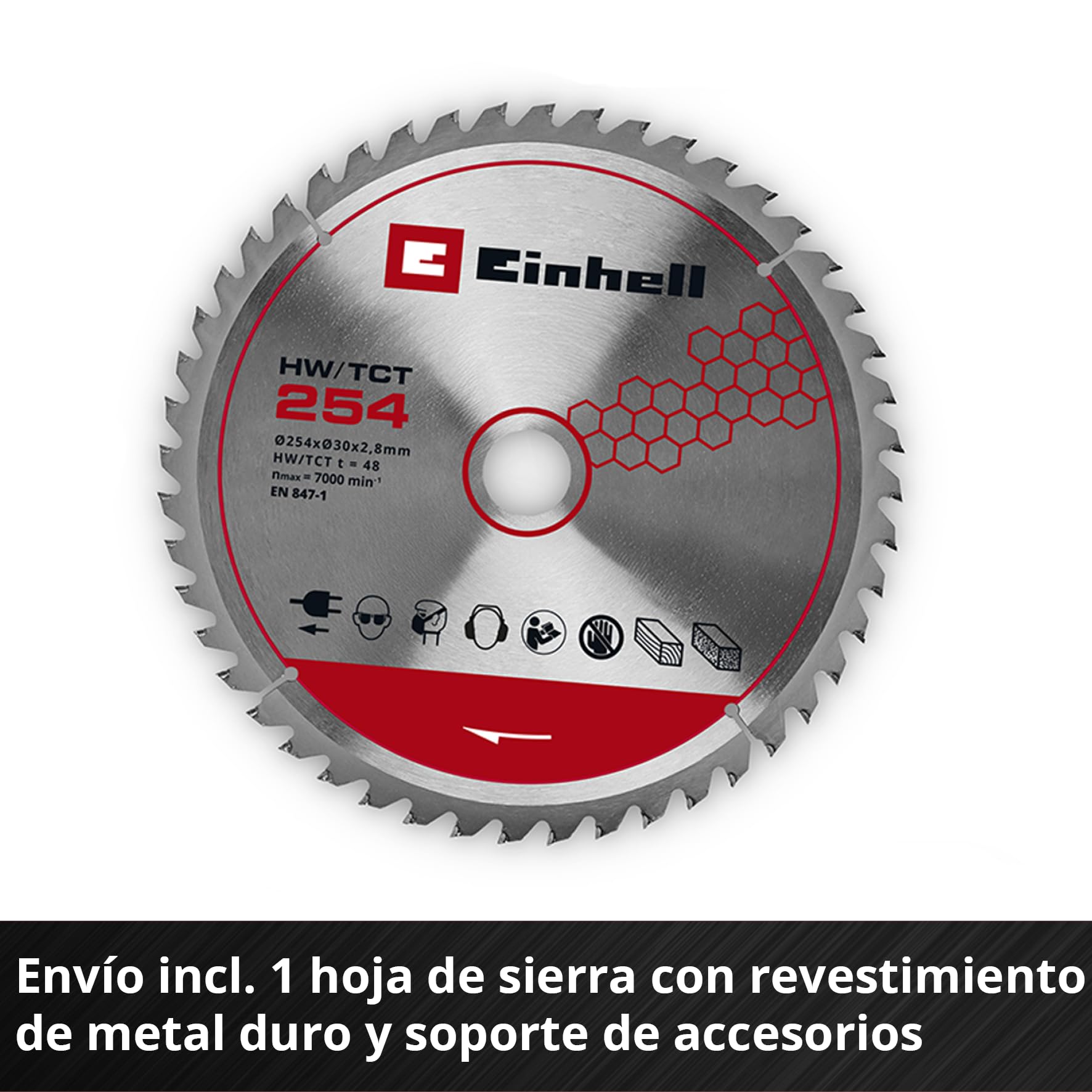 einhell-te-ts-10-t-sierra-circular-de-mesa-2-000-w-hoja-254-mm-corte-89-mm-prolo image 4