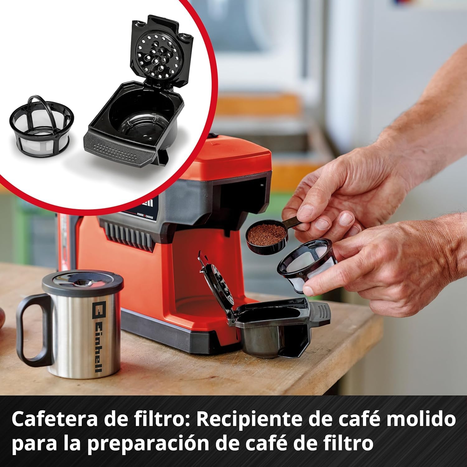 einhell-te-cf-18-li-solo-cafetera-con-bater-a-power-x-change-18-v-2-en-1-para-ca image 7