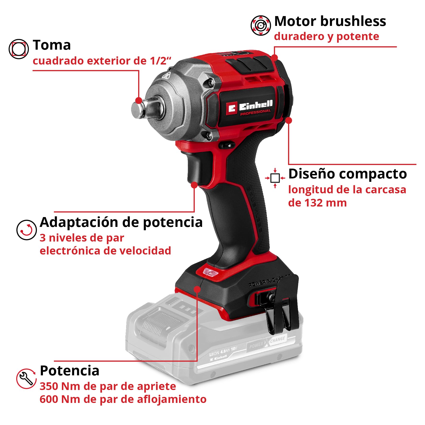einhell-professional-atornillador-de-impacto-a-bater-a-tp-cw-18-350-c-li-bl-solo image 3