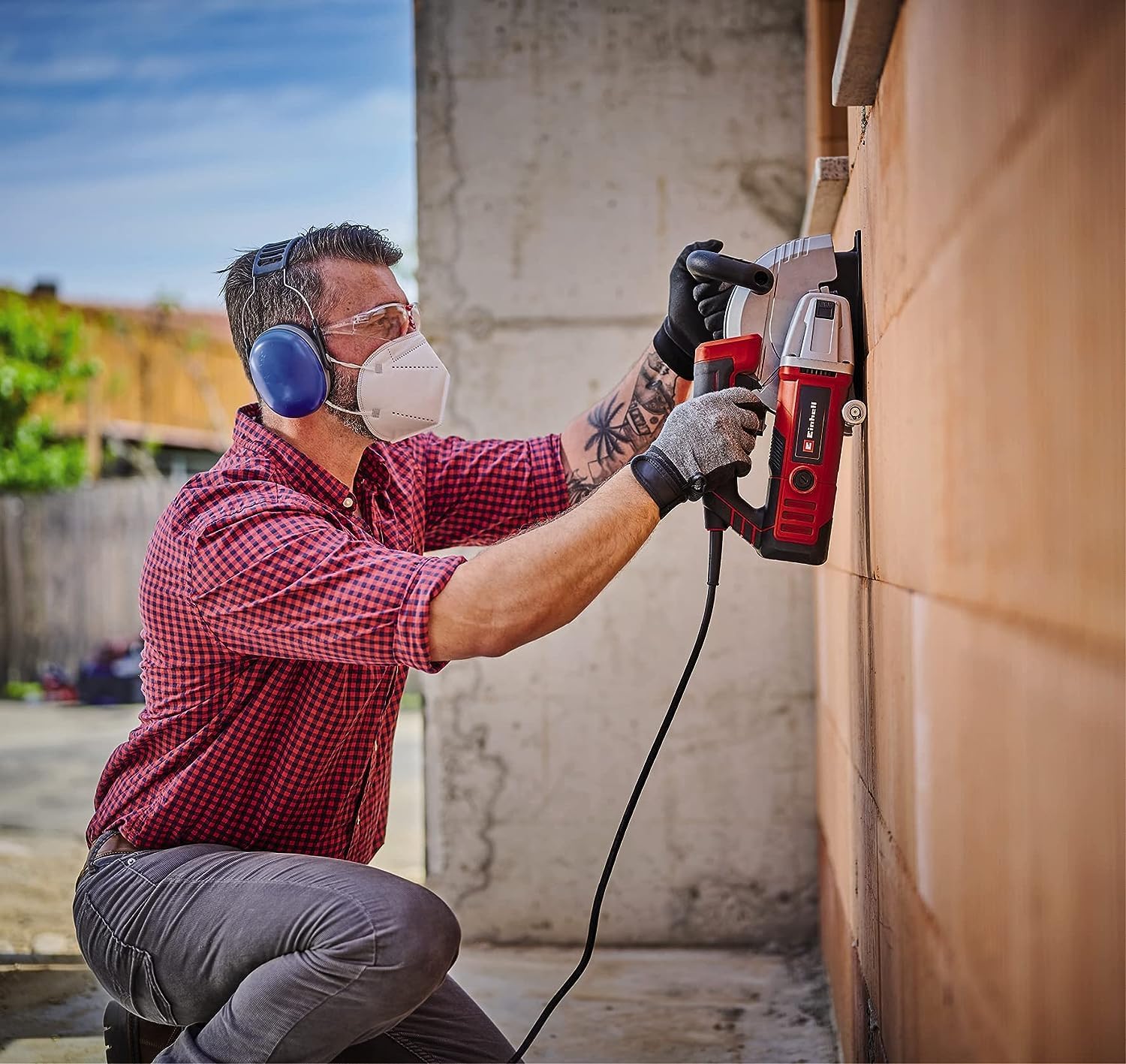 einhell-te-ma-1700-rozadora-el-ctrica-1700-w-con-4-discos-de-diamante-150-mm-cor image 3