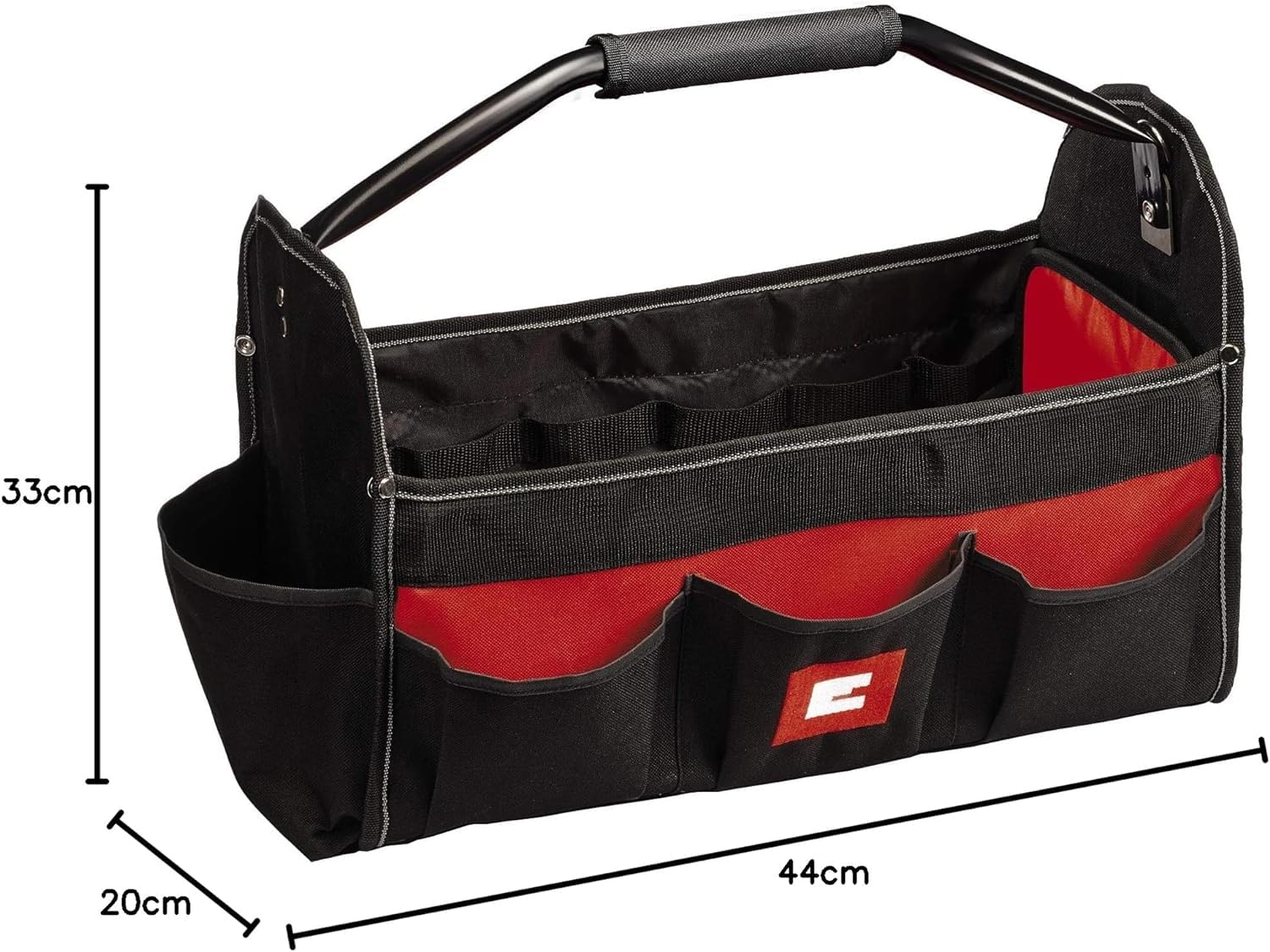 einhell-bolsa-de-herramientas-45-22-bolsa-portaherramientas-con-base-reforzada-1 image 2