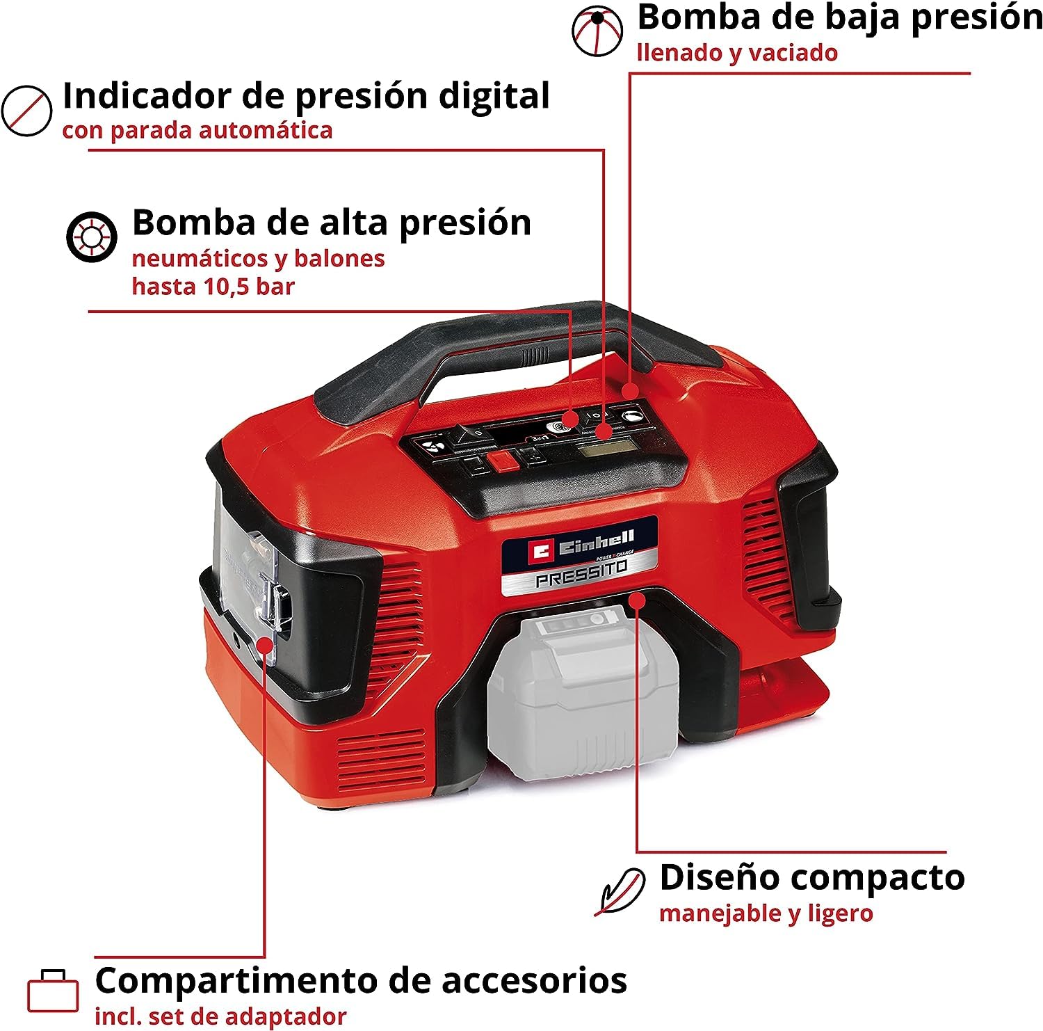 einhell-compresor-con-bater-a-pressito-18-21-power-x-change-18-v-bomba-de-alta-y image 3