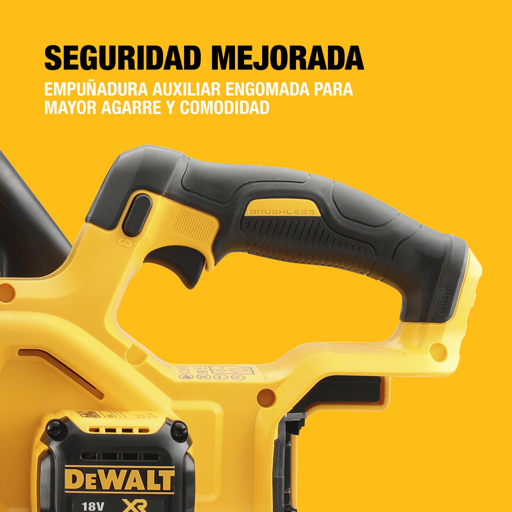dewalt-dcm565n-xj-motosierra-compacta-sin-escobillas-18v-xr-con-espada-de-30-cm- image 8