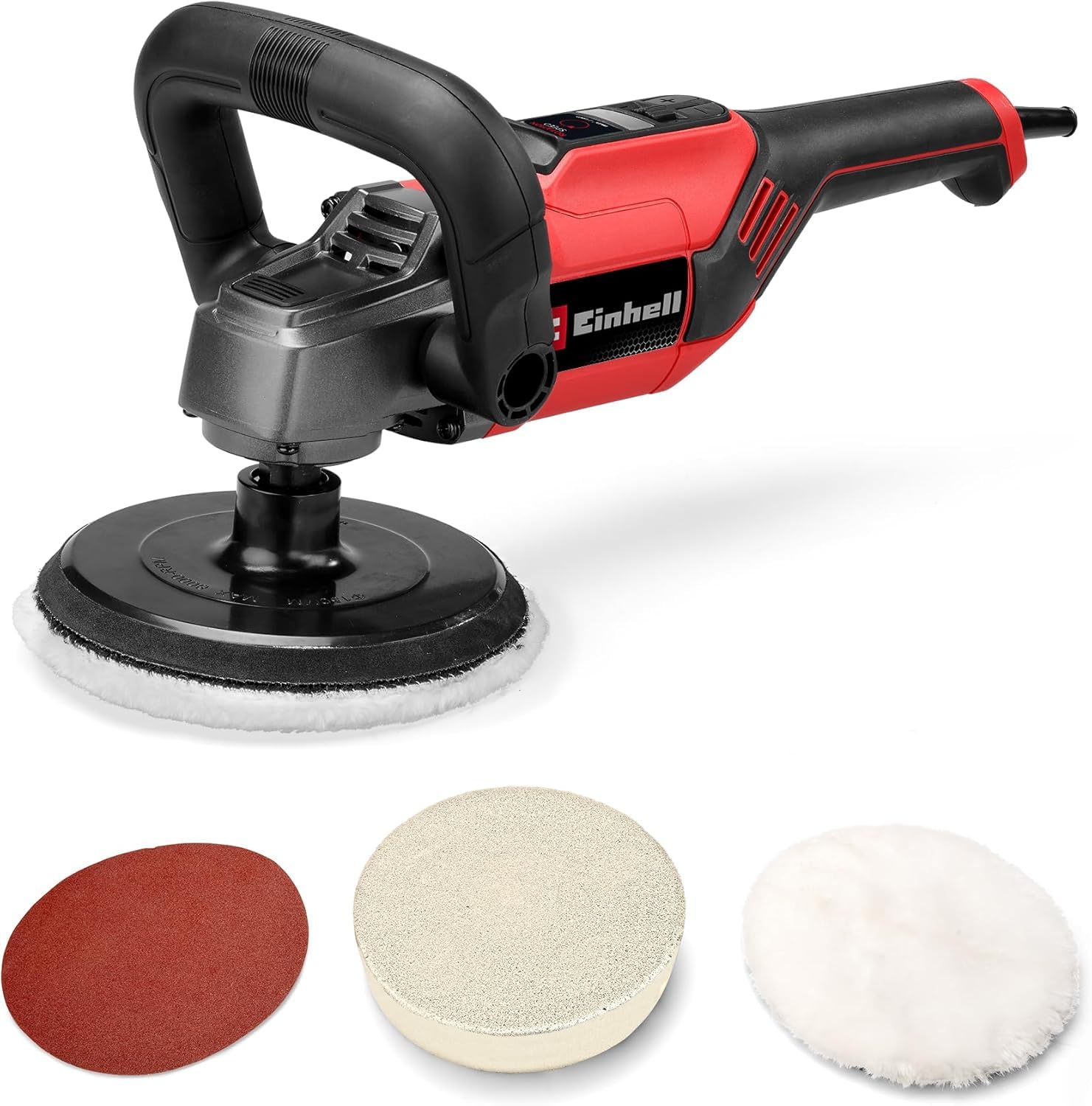 einhell-cc-po-1100-150-ce-pulidora-y-lijadora-1100-w-disco-150-mm-electr-nica-de image 1