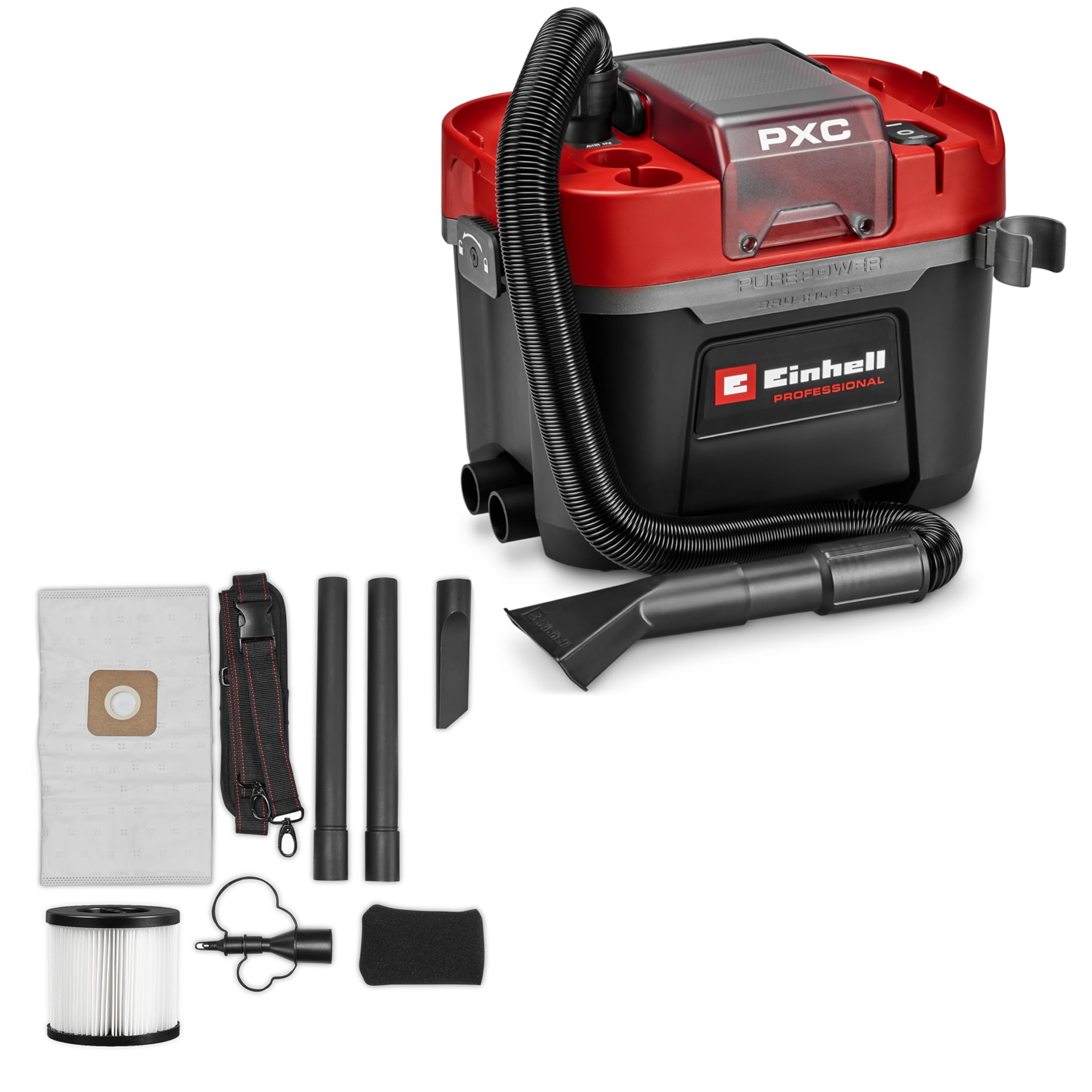 einhell-professional-aspirador-en-seco-y-h-medo-a-bater-a-tp-vc-18-li-bl-l-solo- image 1