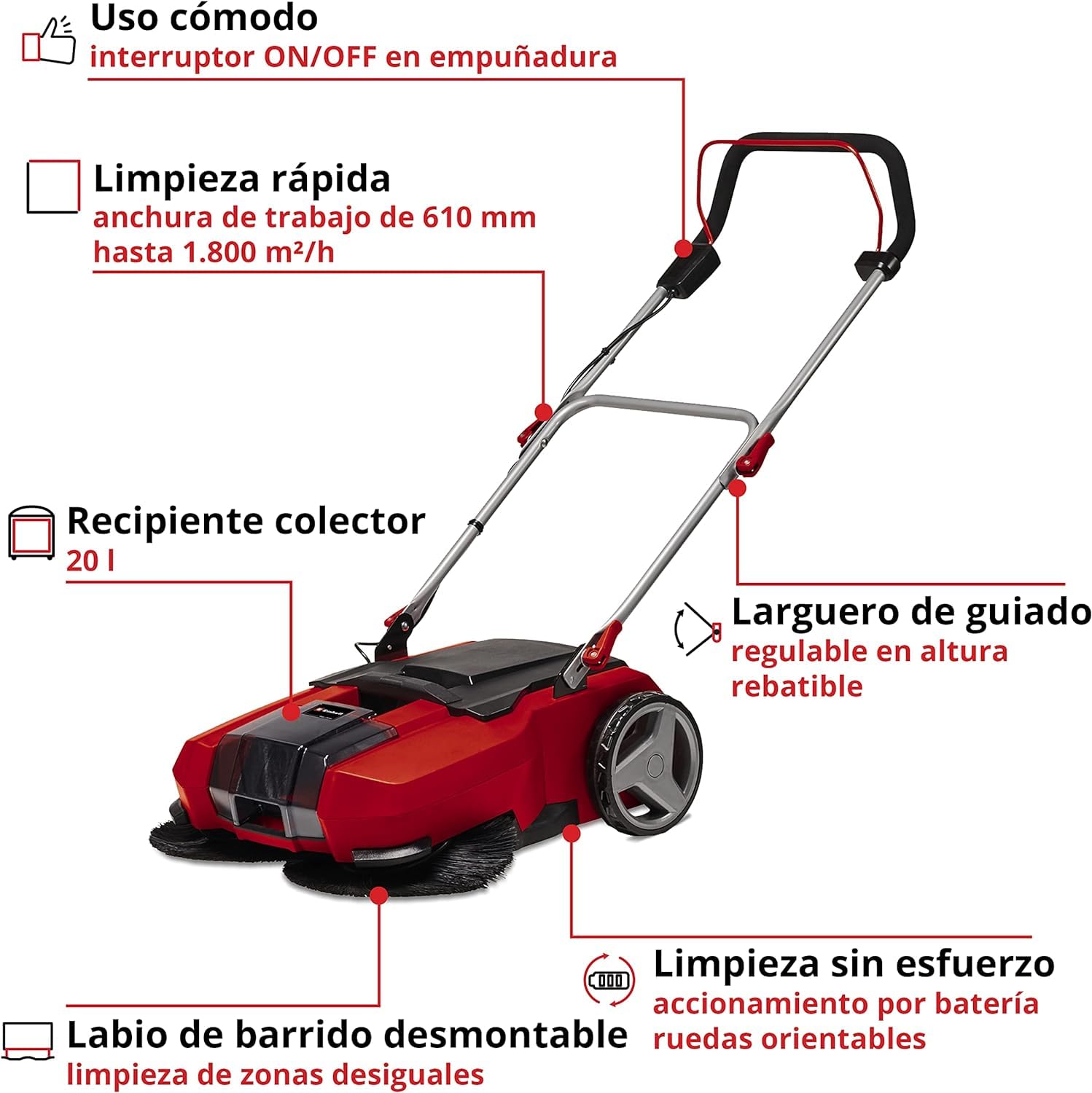 einhell-te-sw-18-610-li-solo-power-x-change-barredora-a-bater-a-18-v-con-ancho-d image 3