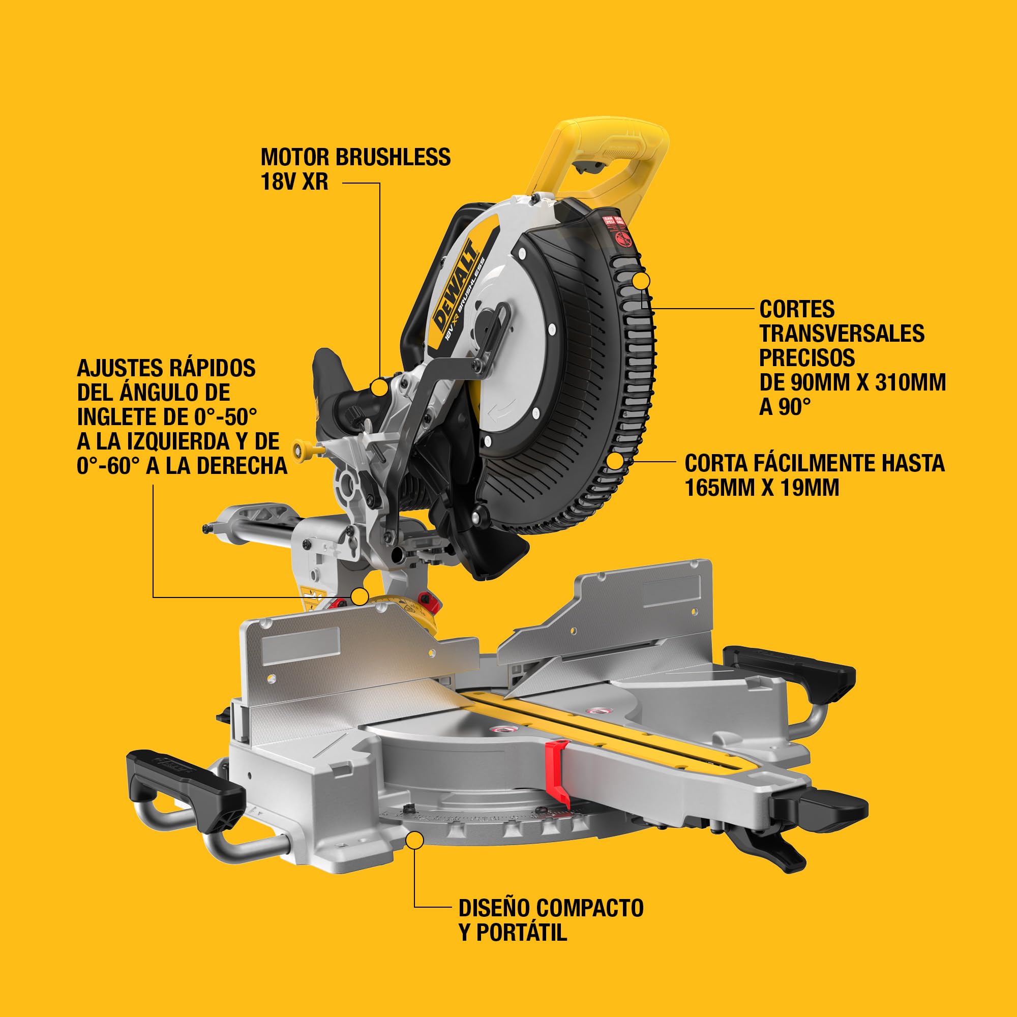 dewalt-dcs782n-xj-sierra-ingletadora-telesc-pica-18v-xr-305-mm-motor-sin-escobil image 8