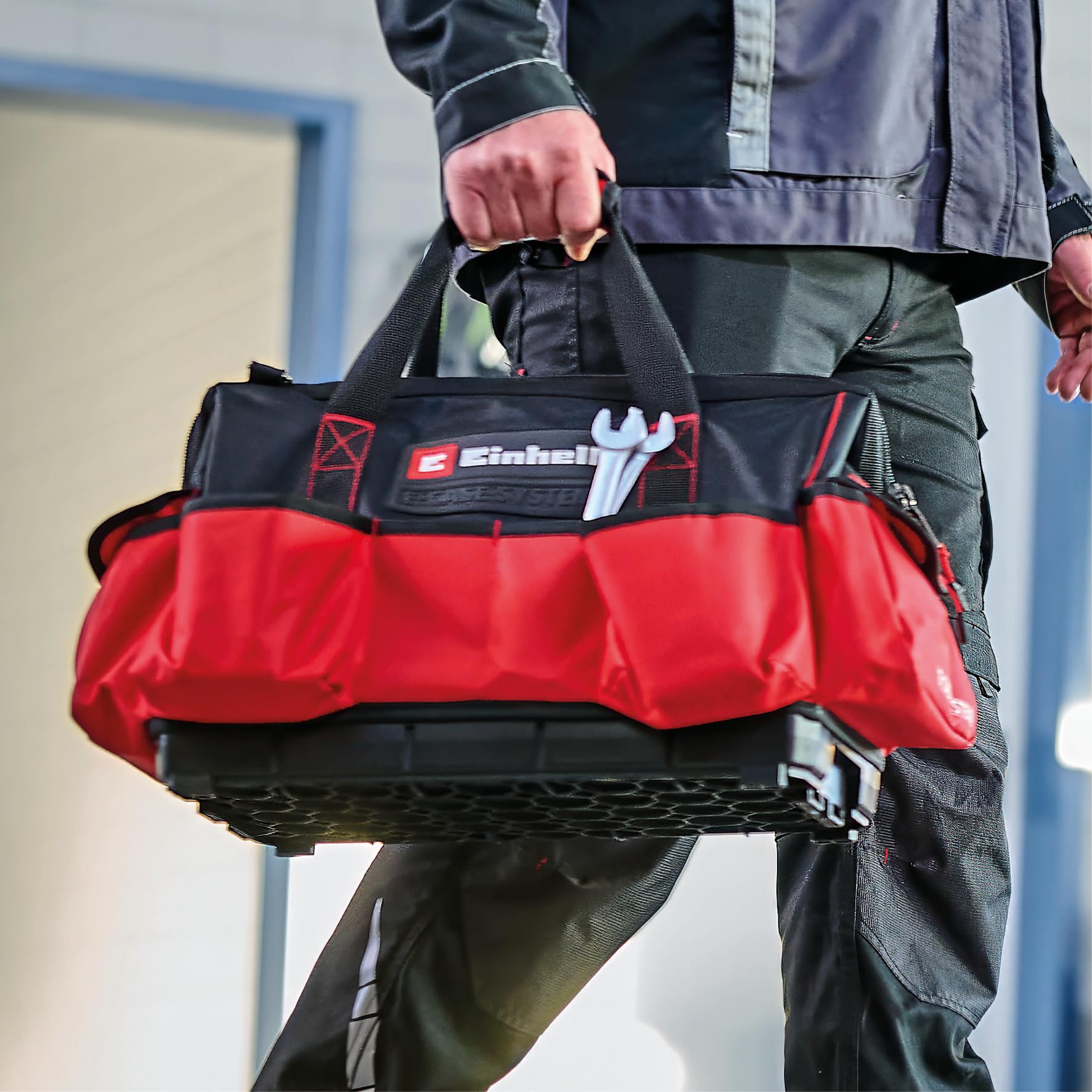 einhell-bolsa-e-case-original-bolsa-de-herramienta-modular-hasta-30-kg-apilable- image 5