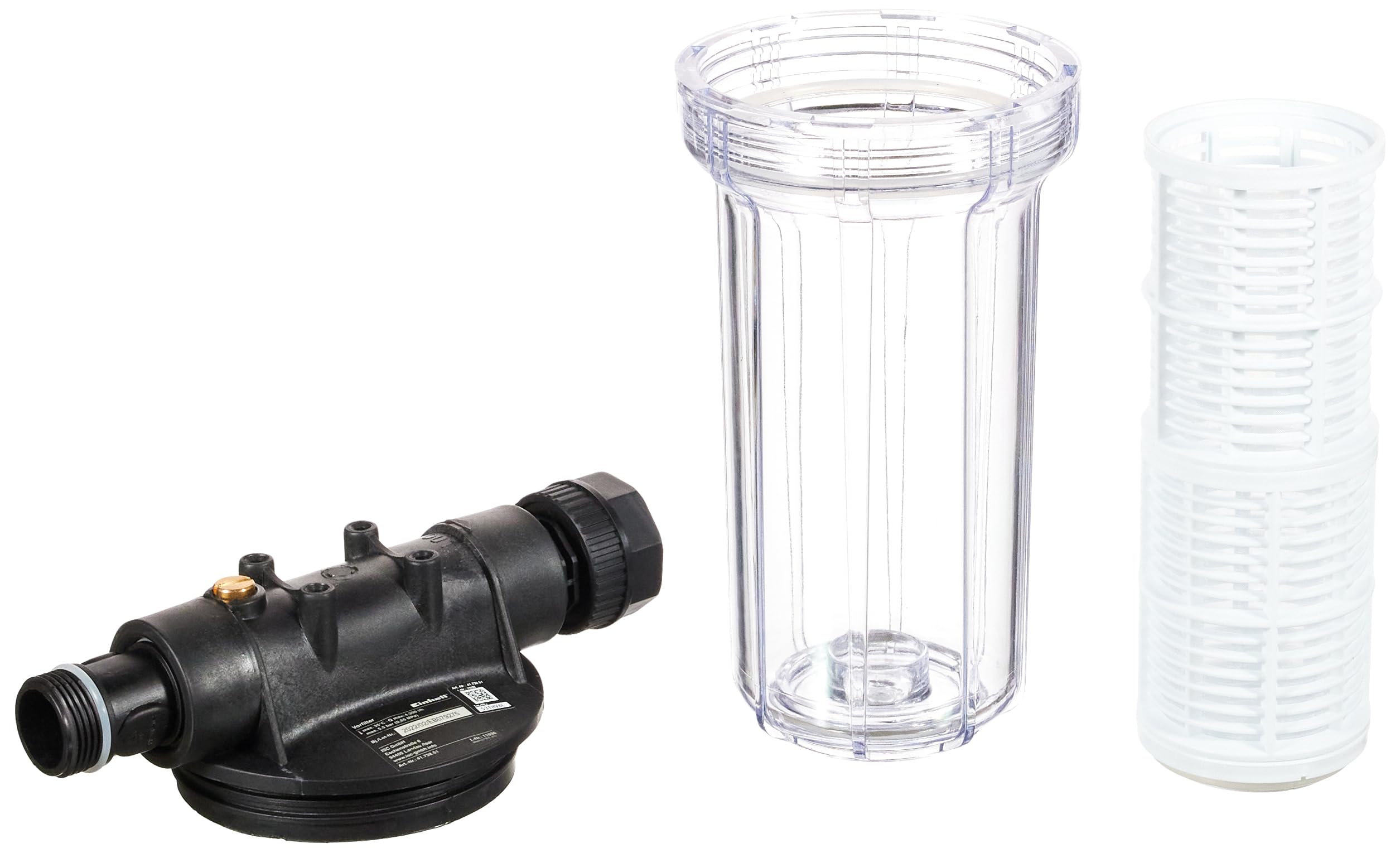 einhell-filtro-para-bombas-25-cm-con-carcasa-transparente-y-hilo-de-lat-n-set-de image 4