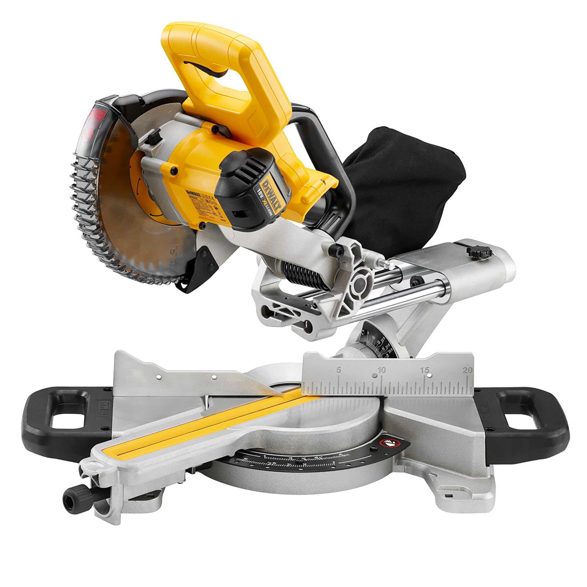 dewalt-dcs365n-xj-ingletadora-telesc-pica-xr-18v-disco-184-mm-luz-xps-sin-bater- image 3