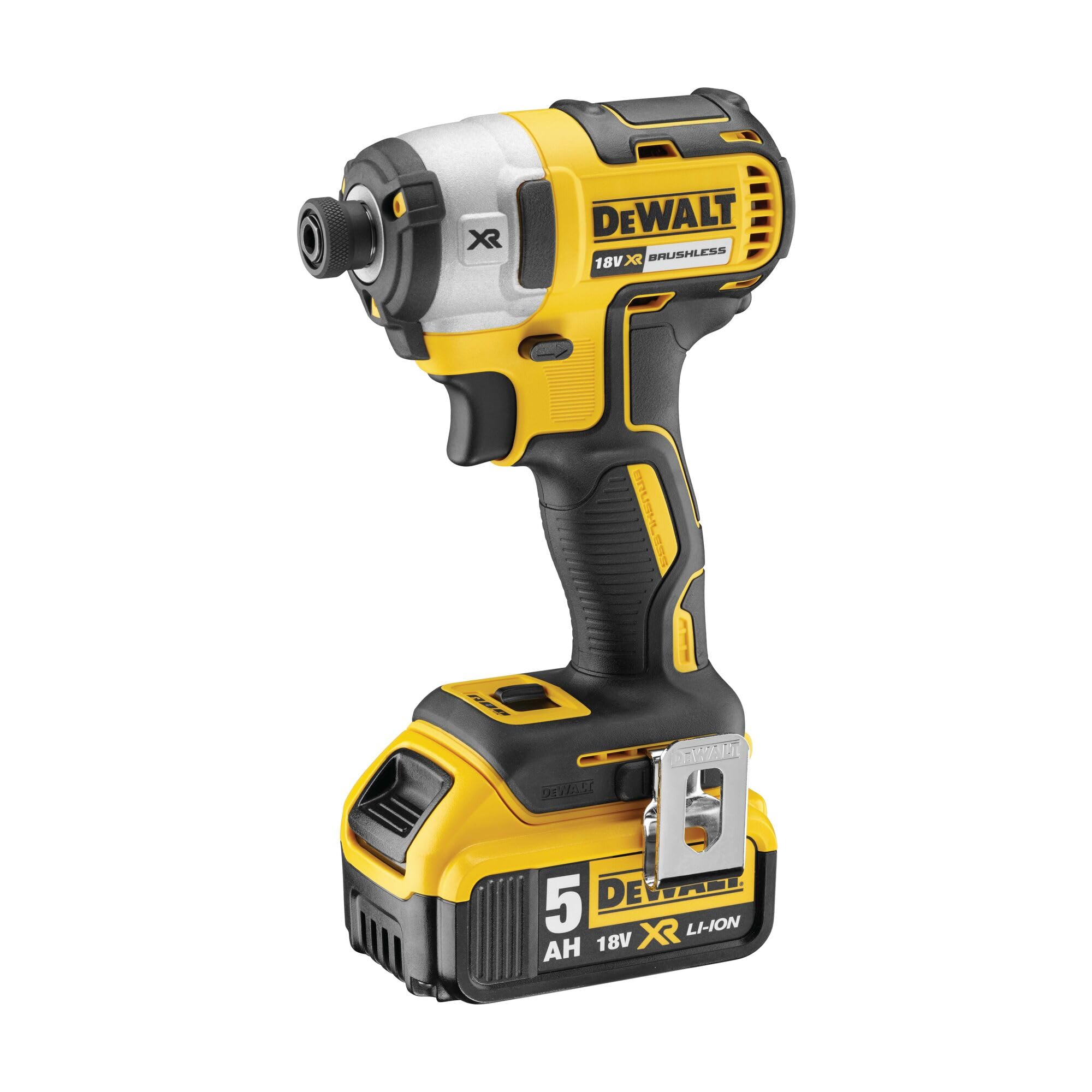 dewalt-dck383p2t-qw-kit-xr-taladro-percutor-dcd796-amoladora-dcg412-atornillador image 3