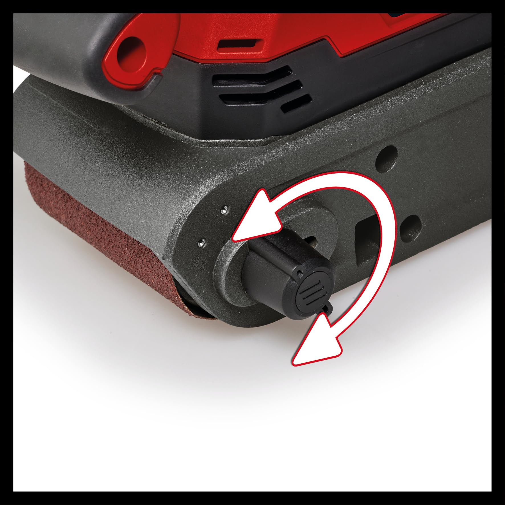 einhell-te-bs-850-e-lijadora-de-banda-850-w-400-m-min-ajuste-fino-de-banda-aspir image 5