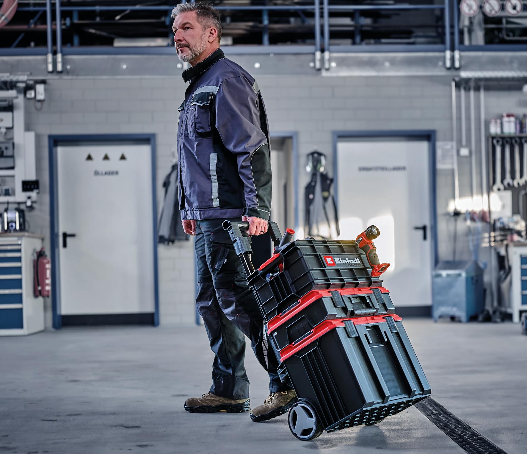 einhell-caja-de-herramientas-e-case-apilable-bloqueable-y-combinable-carga-m-x-9 image 2