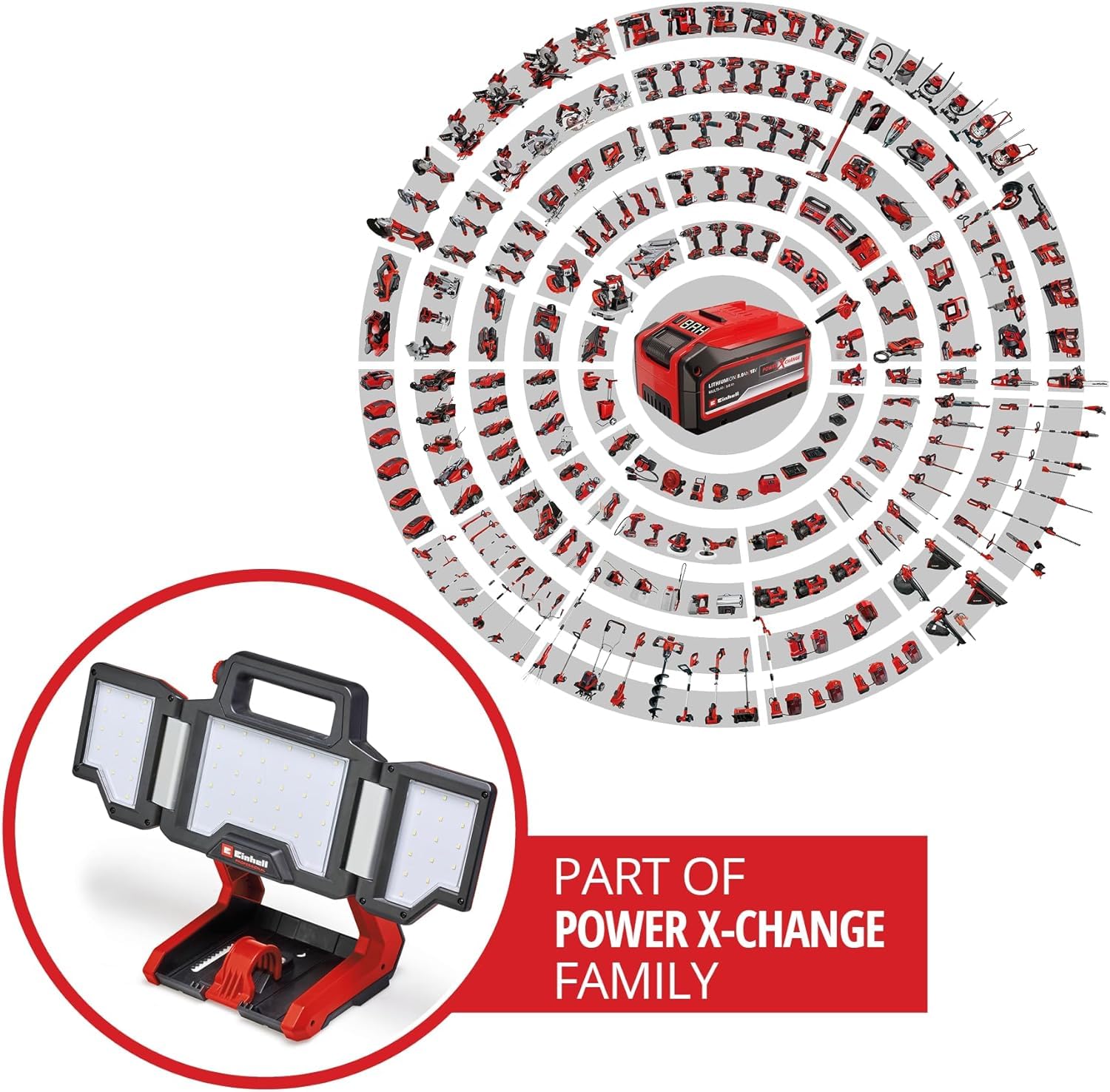 einhell-tp-cl-18-3000-li-solo-power-x-change-l-mpara-a-bater-a-18-v-3000-lm-60-l image 2