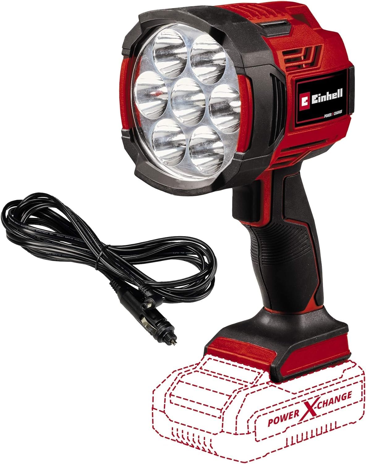 einhell-te-cl-18-2500-liac-solo-power-x-change-l-mpara-led-con-bater-a-18-v-2-50 image 1