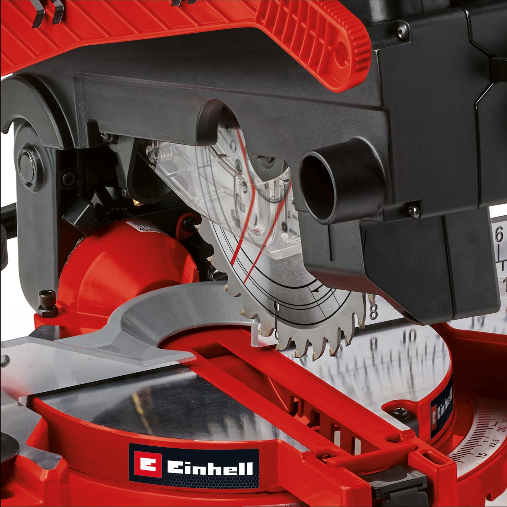 einhell-te-ms-216-t-sierra-ingletadora-y-tronzadora-con-mesa-2-en-1-2-100-w-hoja image 3
