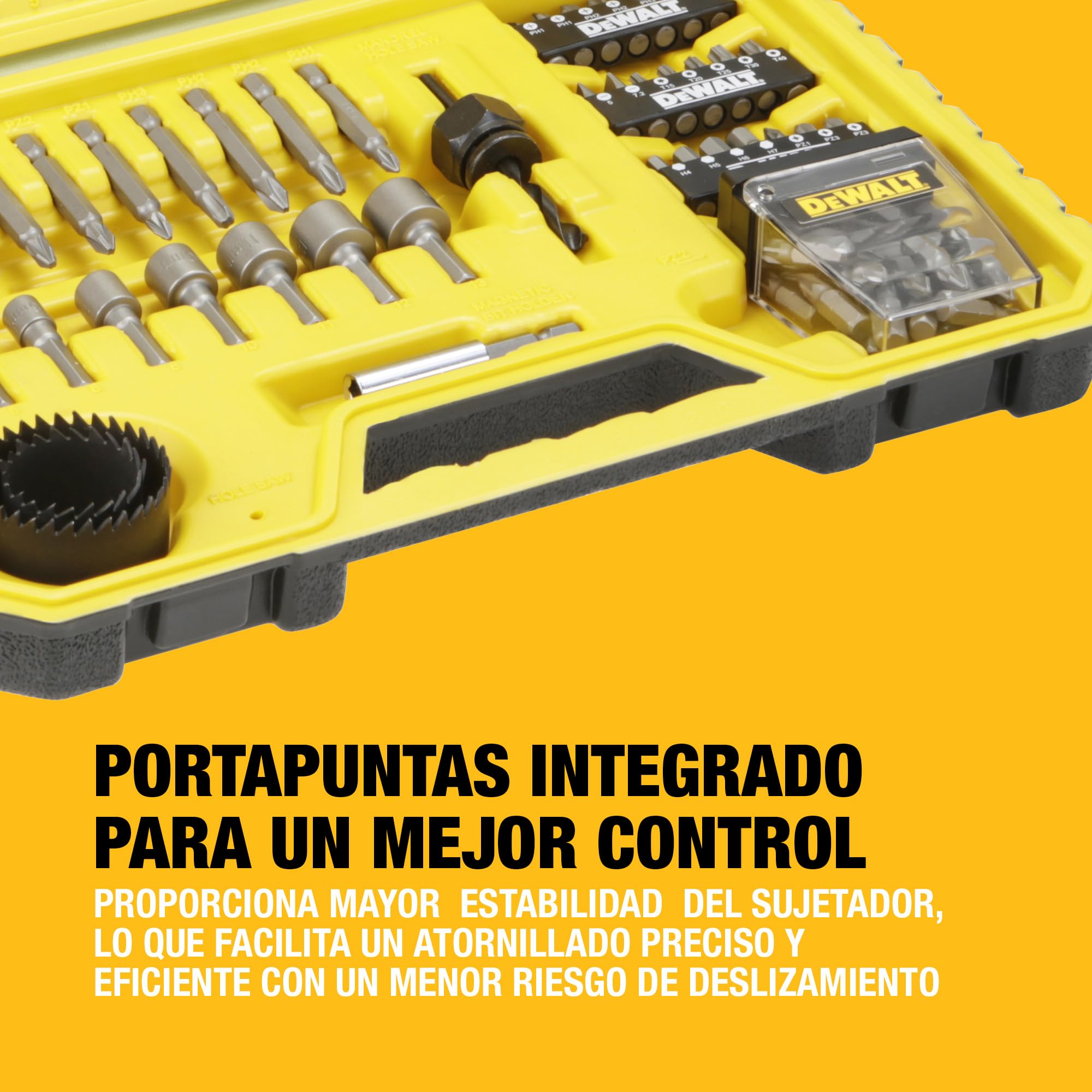 dewalt-dt71563-qz-juego-de-taladro-mixto-de-100-piezas-con-brocas-de-mamposter-a image 7