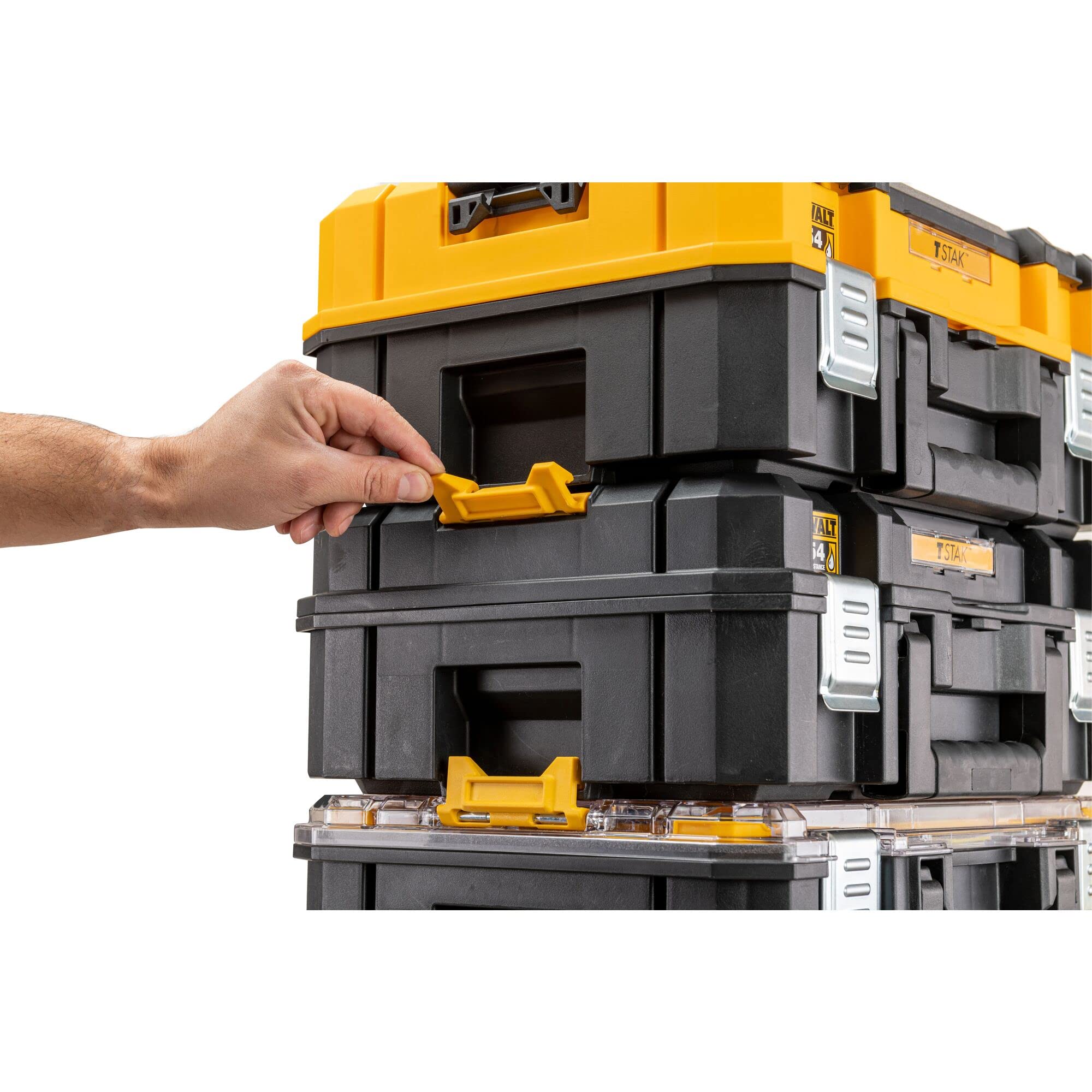 dewalt-dwst82968-1-organizador-tstak-v-con-tapa-transparente-ip54-7-8-l-para-pie image 8