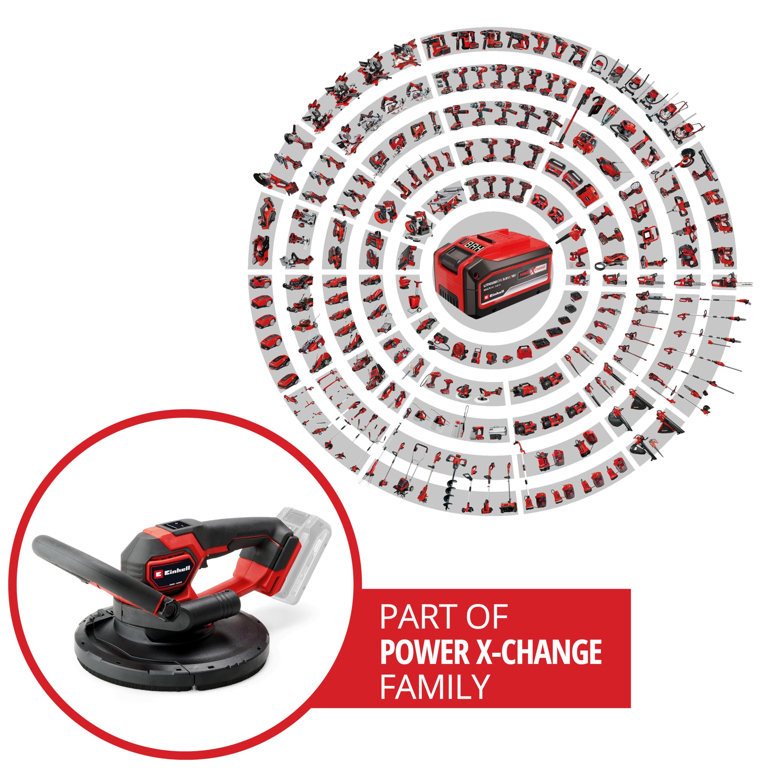 einhell-professional-tp-dws-18-225-li-bl-solo-power-x-change-lijadora-de-constru image 2