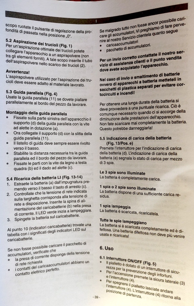 Gran acabado en las maderas