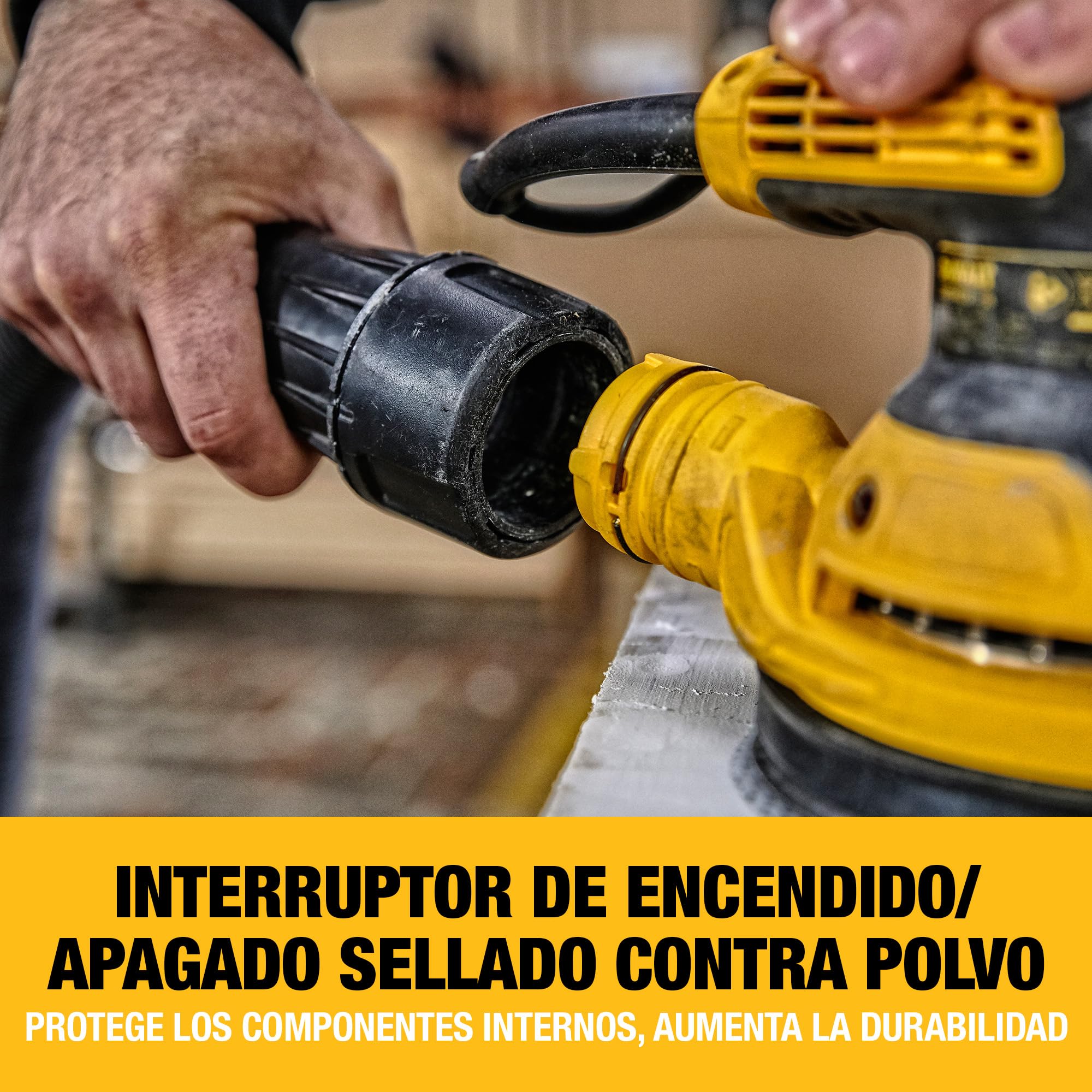 dewalt-dwe6423-qs-lijadora-rotorbital-280w-125-mm-velocidad-variable-8-000-12-00 image 6