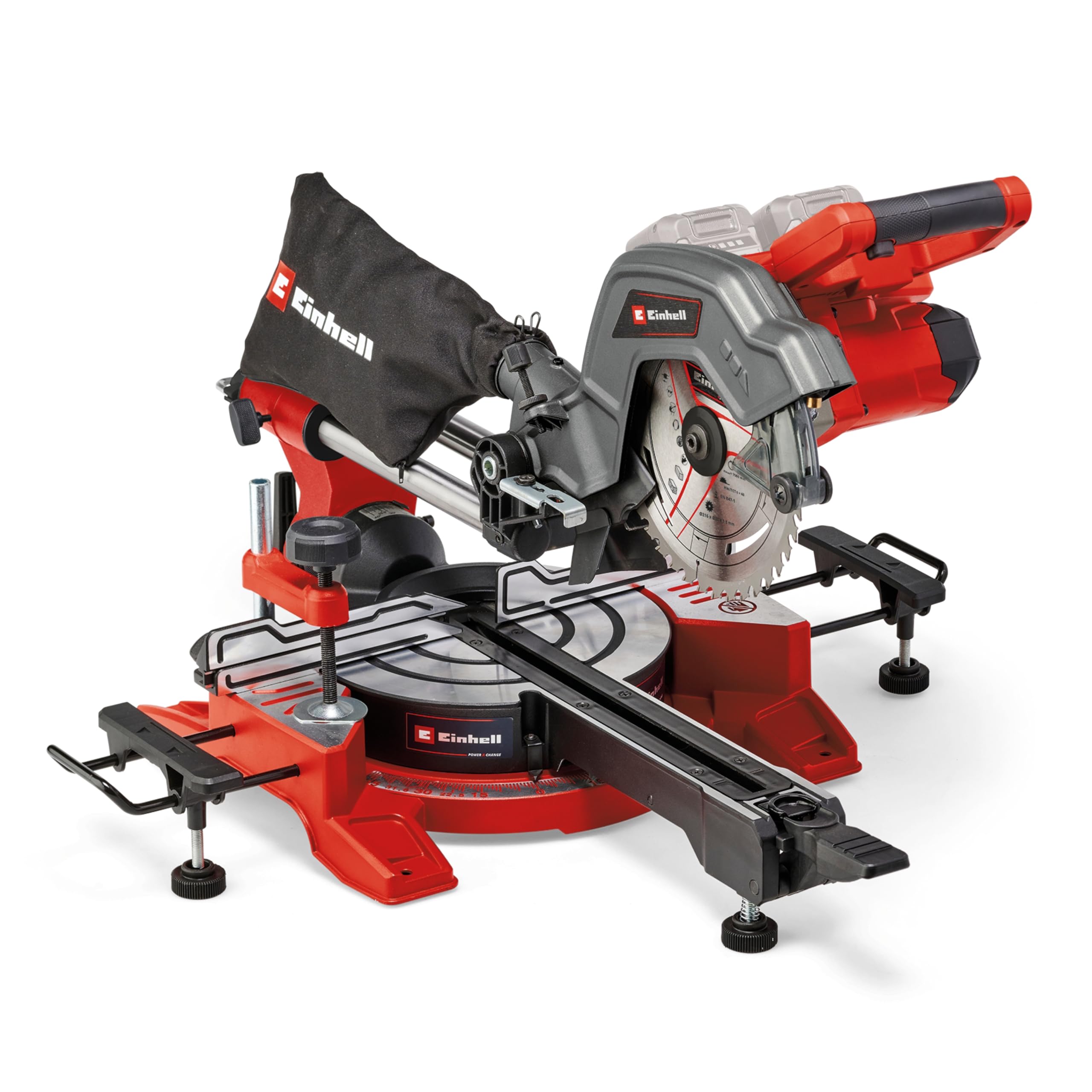 einhell-te-sm-36-8-l-li-solo-power-x-change-sierra-de-tracci-n-vaiv-n-e-inglete- image 1
