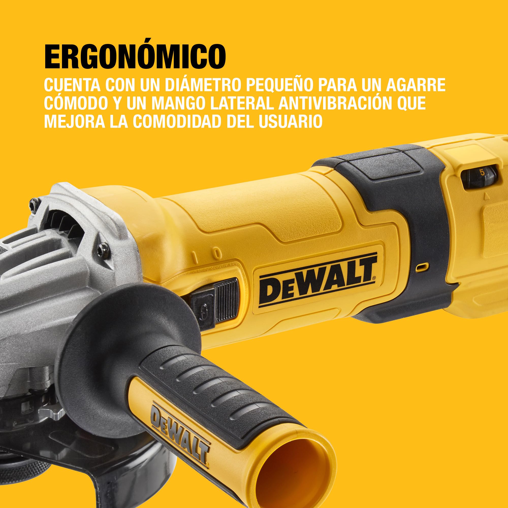 dewalt-dwe4257kt-qs-mini-amoladora-angular-el-ctrica-125-mm-motor-1500-w-velocid image 5