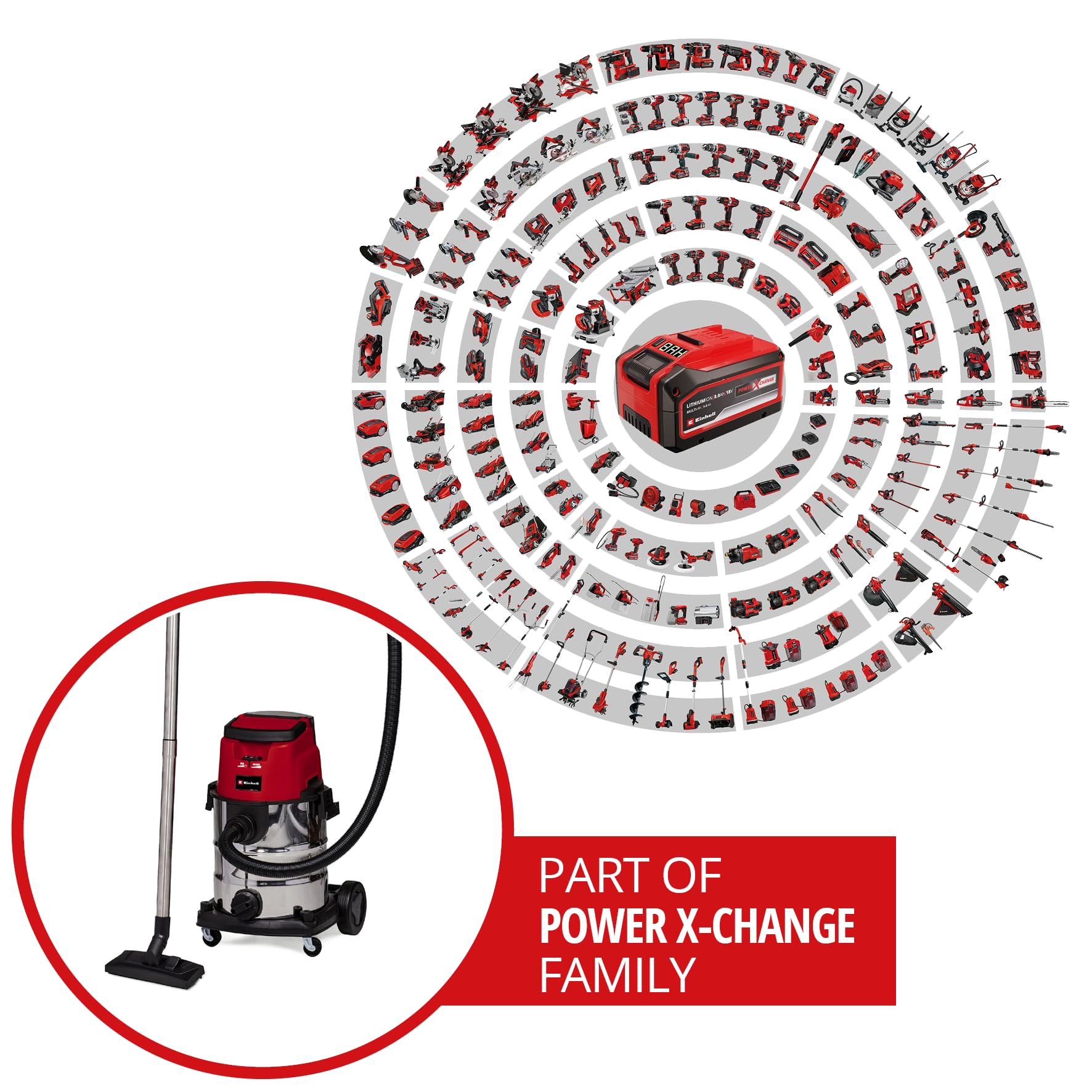 einhell-te-vc-36-25-li-s-solo-power-x-change-aspirador-en-seco-y-h-medo-con-bate image 2