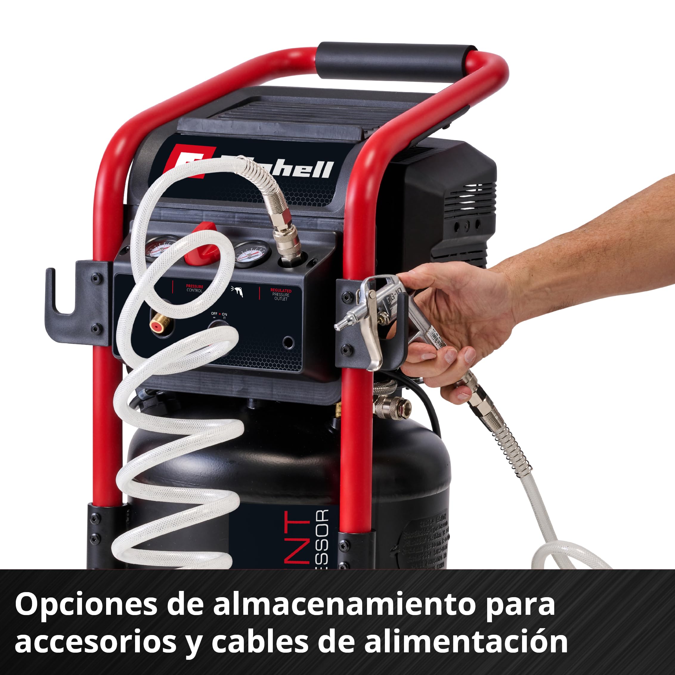 einhell-te-ac-240-24-silent-compresor-silencioso-sin-aceite-1500-w-con-dep-sito- image 7