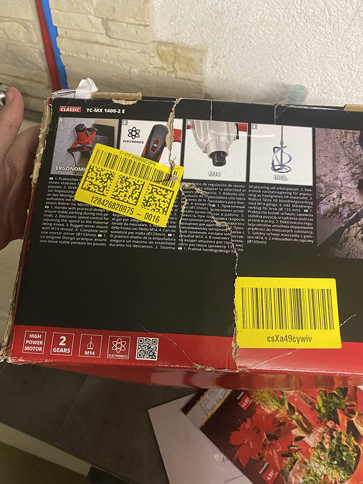 Se atascó a la segunda vez