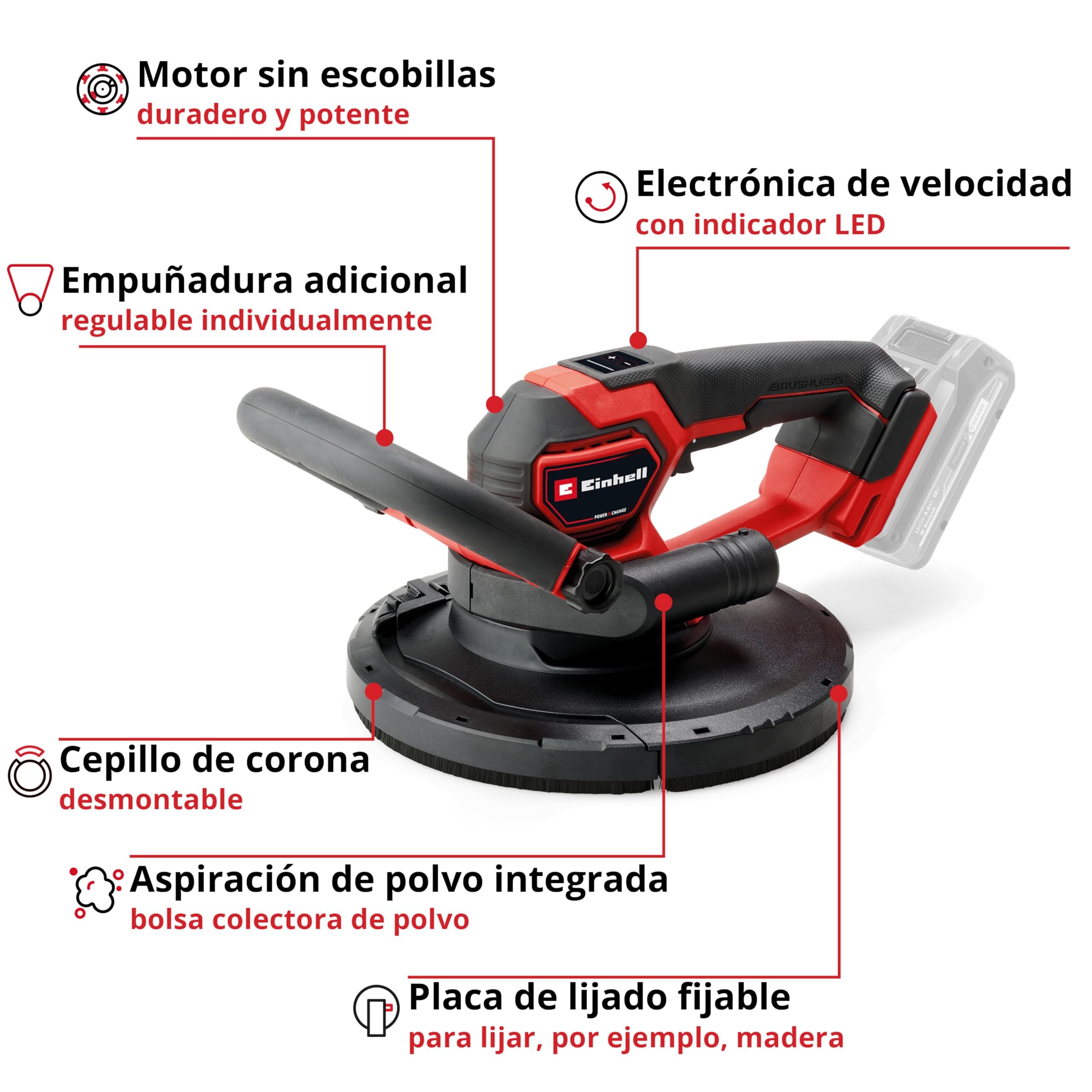 einhell-professional-tp-dws-18-225-li-bl-solo-power-x-change-lijadora-de-constru image 3