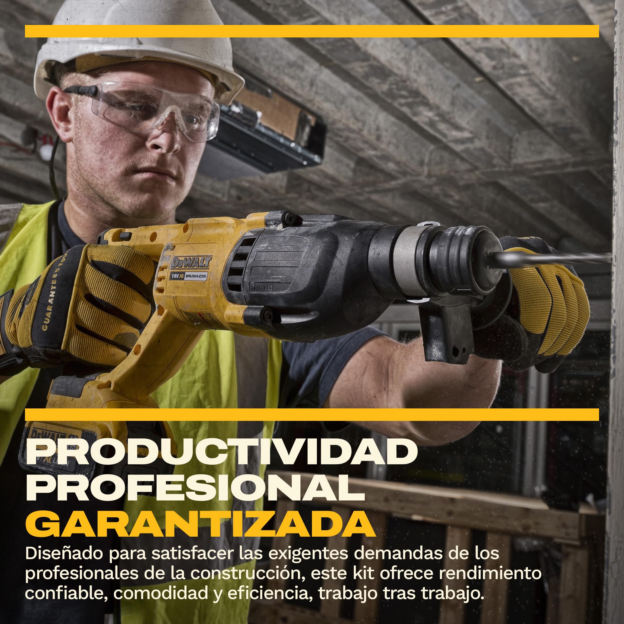 dewalt-dck424m3-qw-kit-combo-18v-de-4-herramientas-taladro-percutor-atornillador image 7