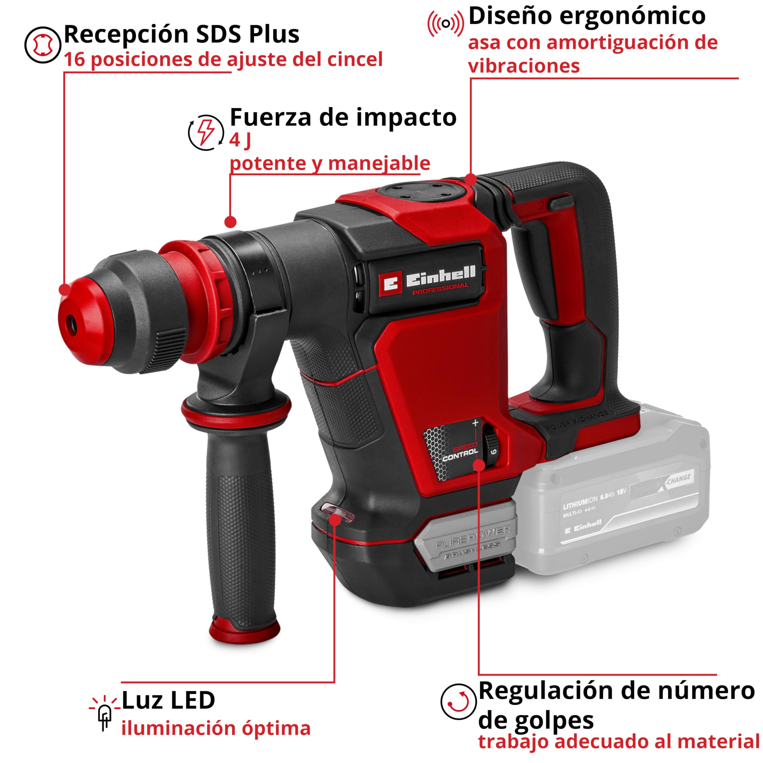 einhell-professional-tp-dh-18-4-li-bl-solo-martillo-de-demolici-n-a-bater-a-powe image 3