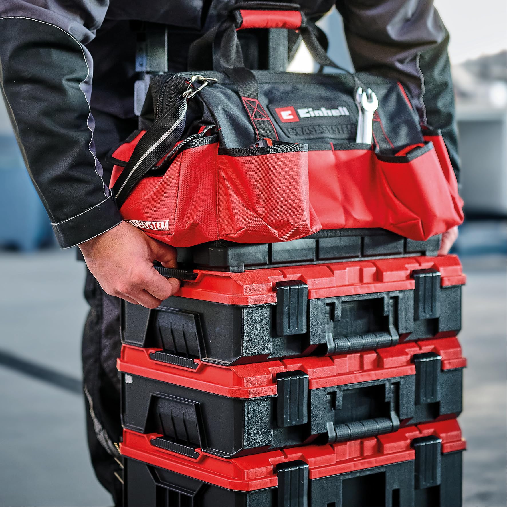 einhell-bolsa-e-case-original-bolsa-de-herramienta-modular-hasta-30-kg-apilable- image 3