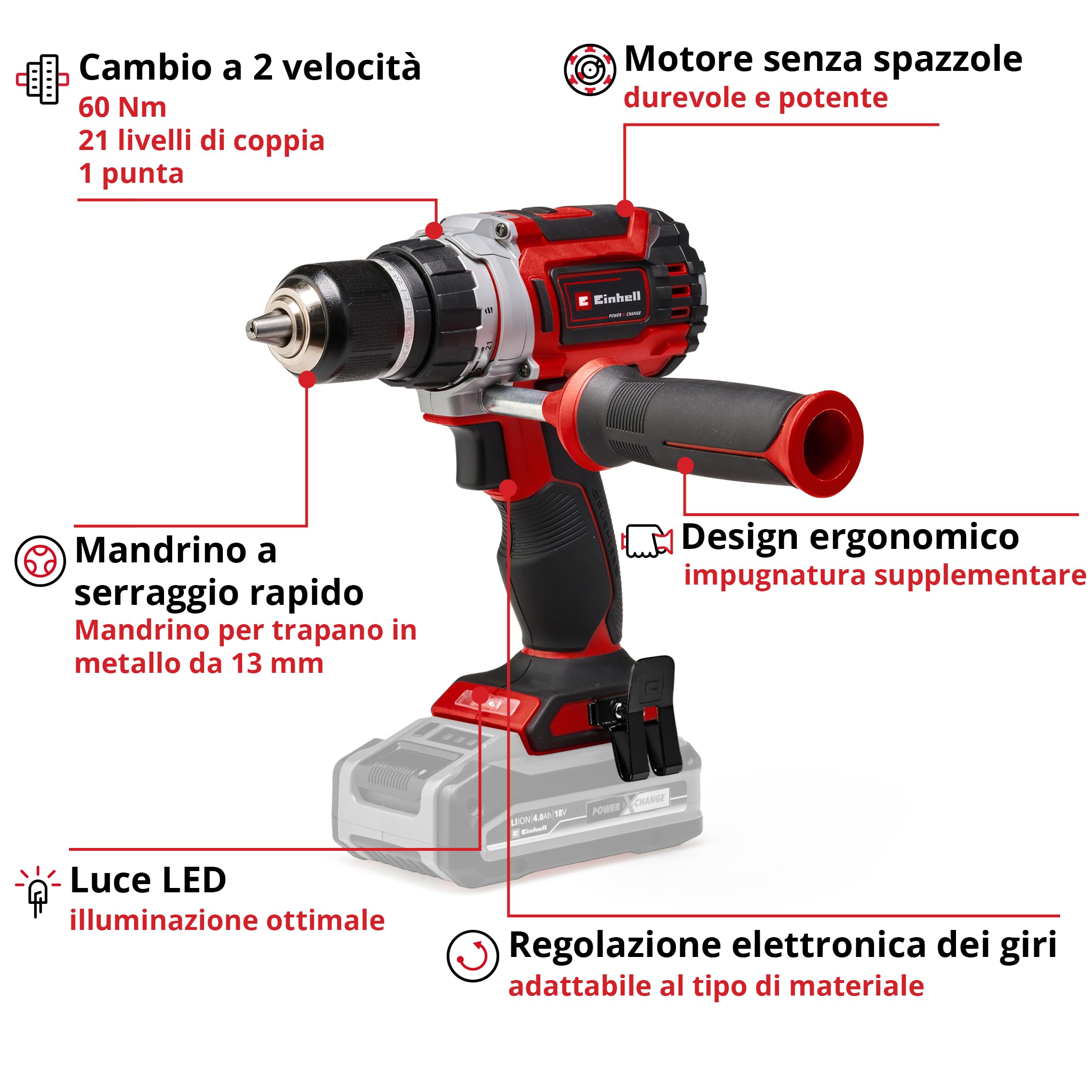 einhell-tp-cd-18-60-li-bl-solo-taladro-percutor-a-bater-a-power-x-change-18v-bru image 3