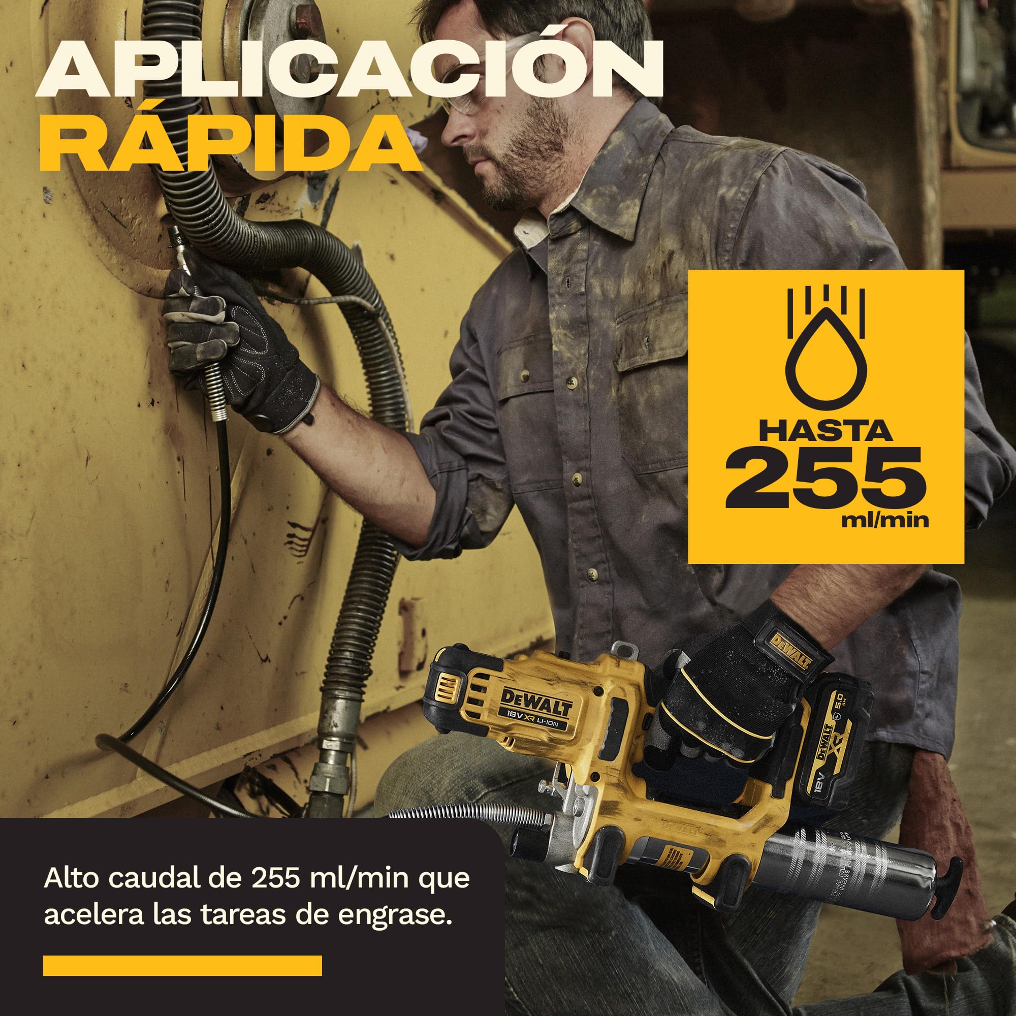 dewalt-dcgg581p1g-qw-engrasadora-18v-xr-2-velocidades-690-bar-con-bater-a-5ah-y- image 6