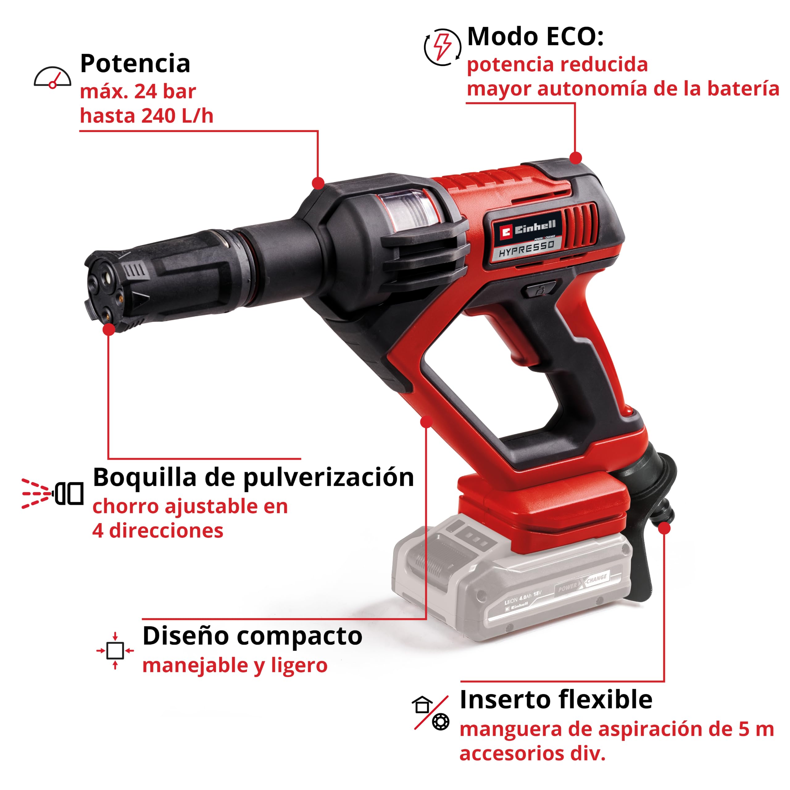 einhell-hypresso-18-24-1-pistola-limpiadora-a-presi-n-con-bater-a-power-x-change image 3
