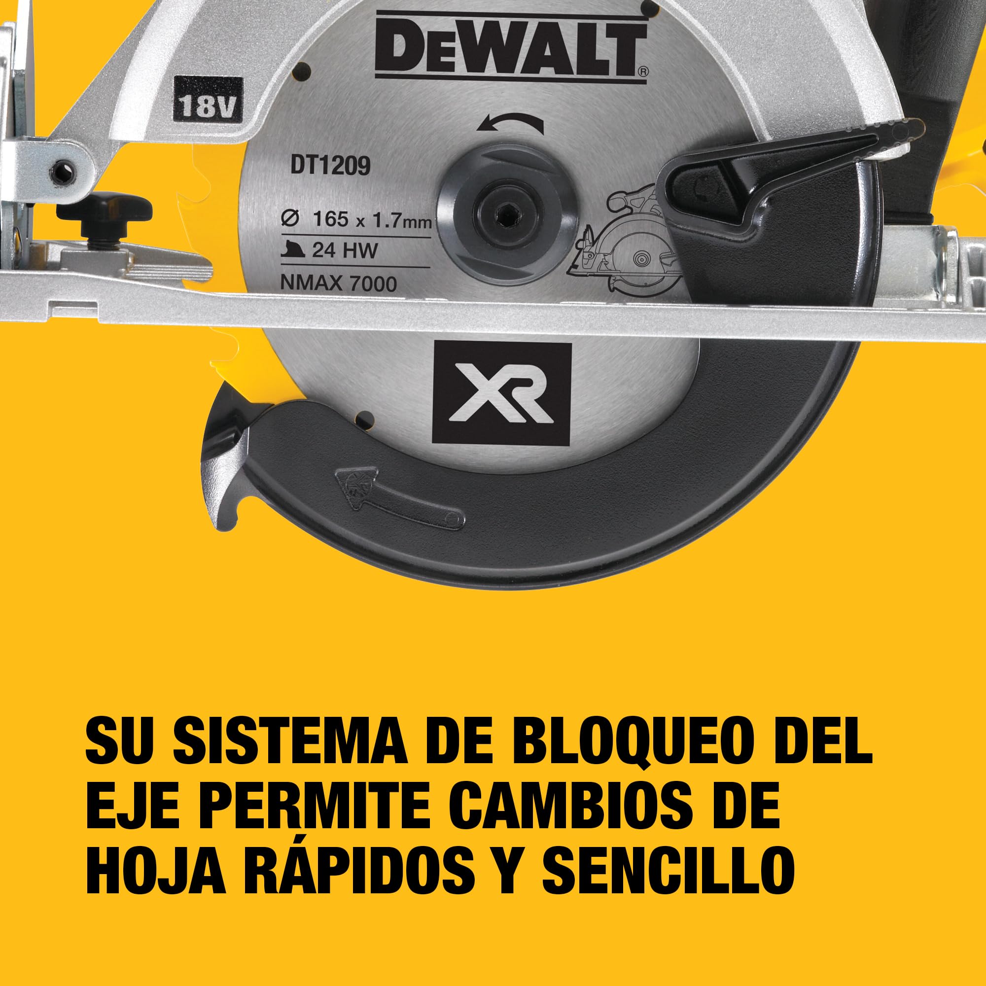 dewalt-dcs391nt-xj-sierra-circular-xr-18v-disco-165-mm-corte-55-mm-con-malet-n-t image 7