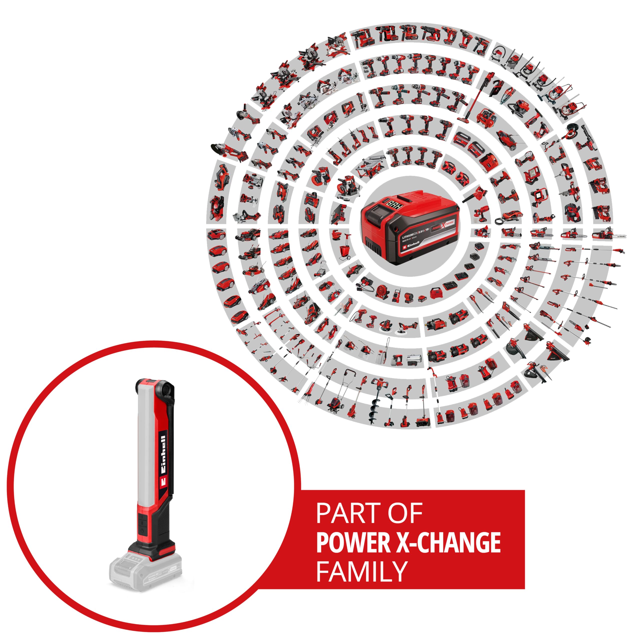 einhell-te-cl-18-1000-s-li-solo-power-x-change-l-mpara-led-con-bater-a-18-v-cabe image 2