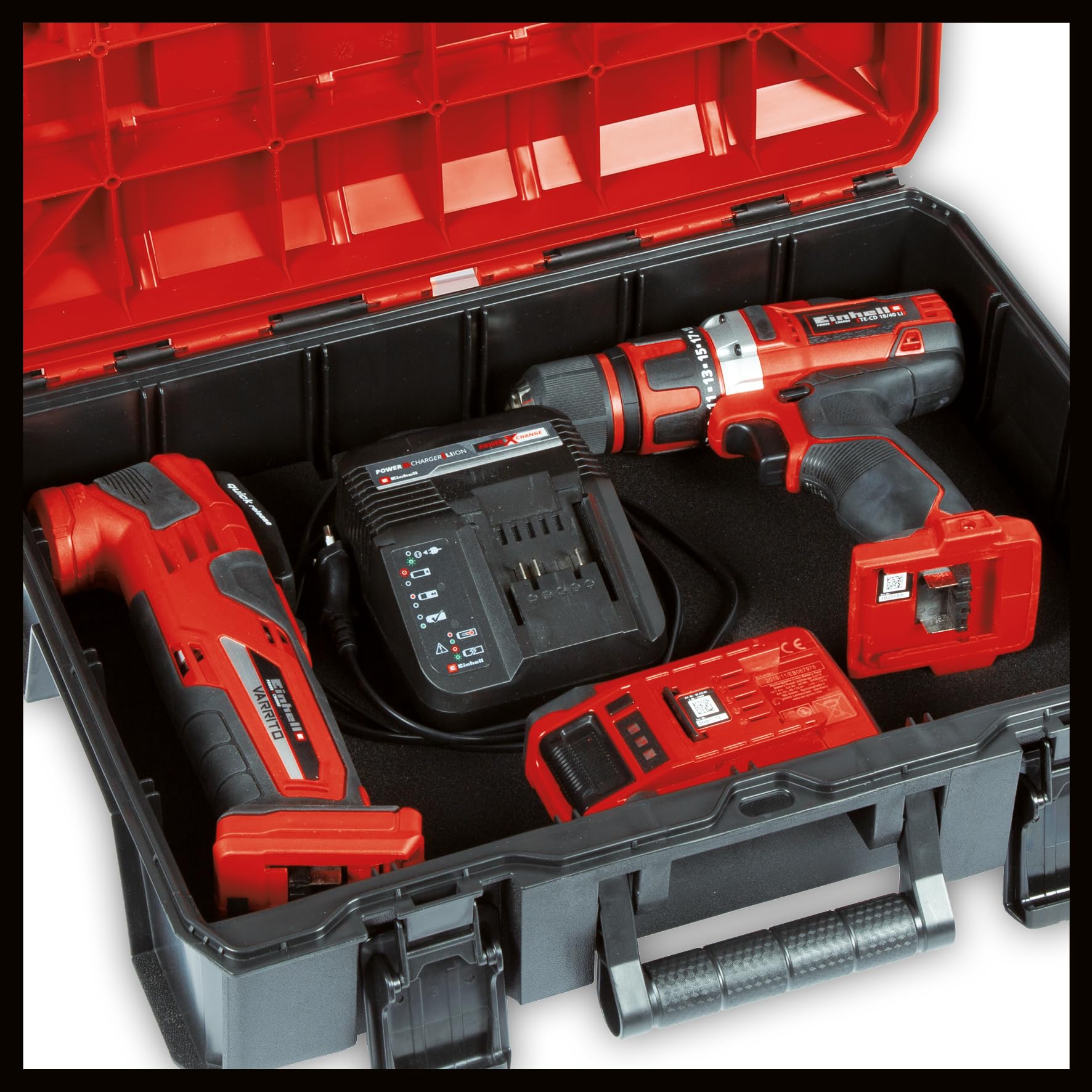 einhell-e-case-system-box-s-f-malet-n-de-sistema-con-espuma-enclavamiento-apilab image 7